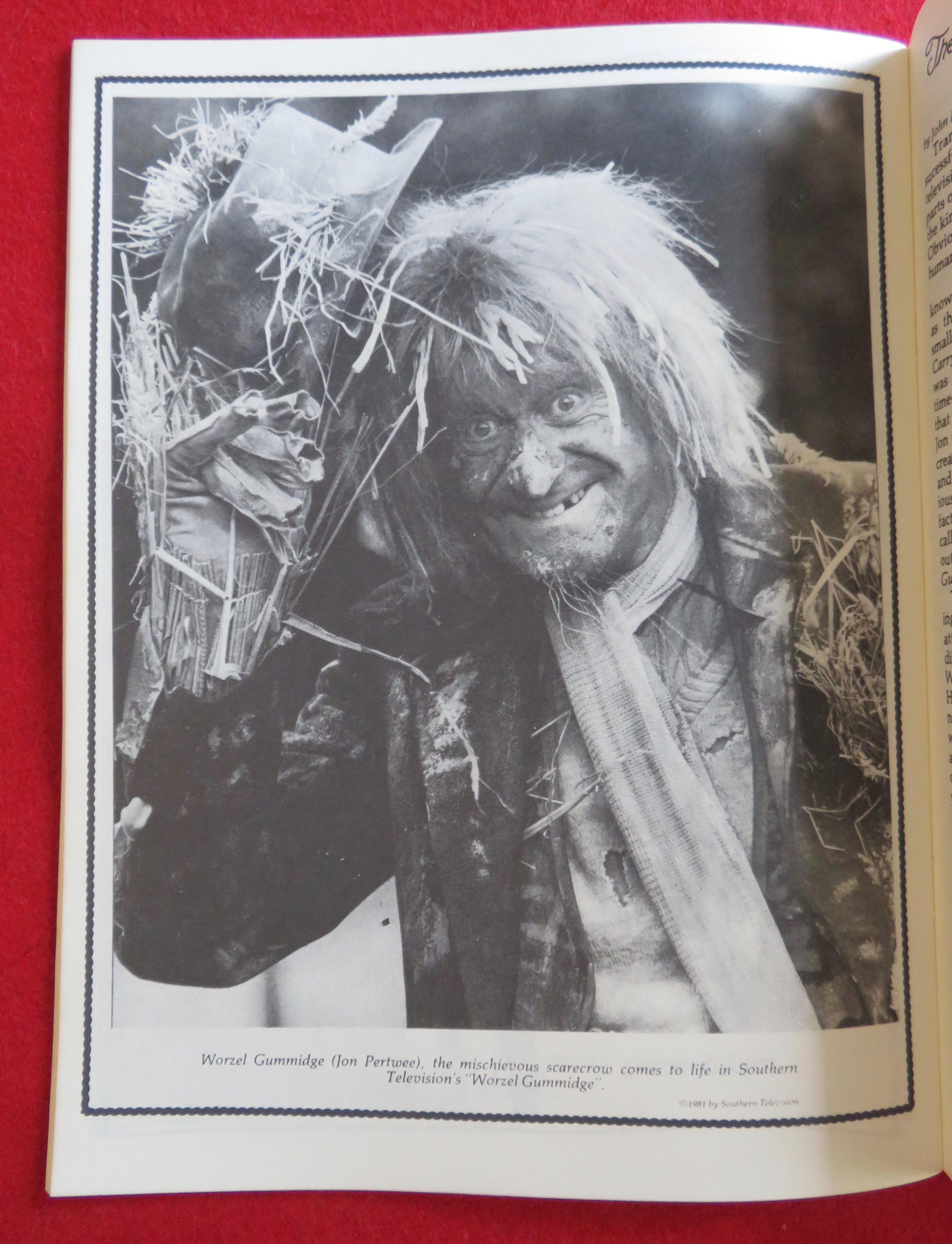 Fantasy Empire Magazine 1984 Tribute To Jon Pertwee