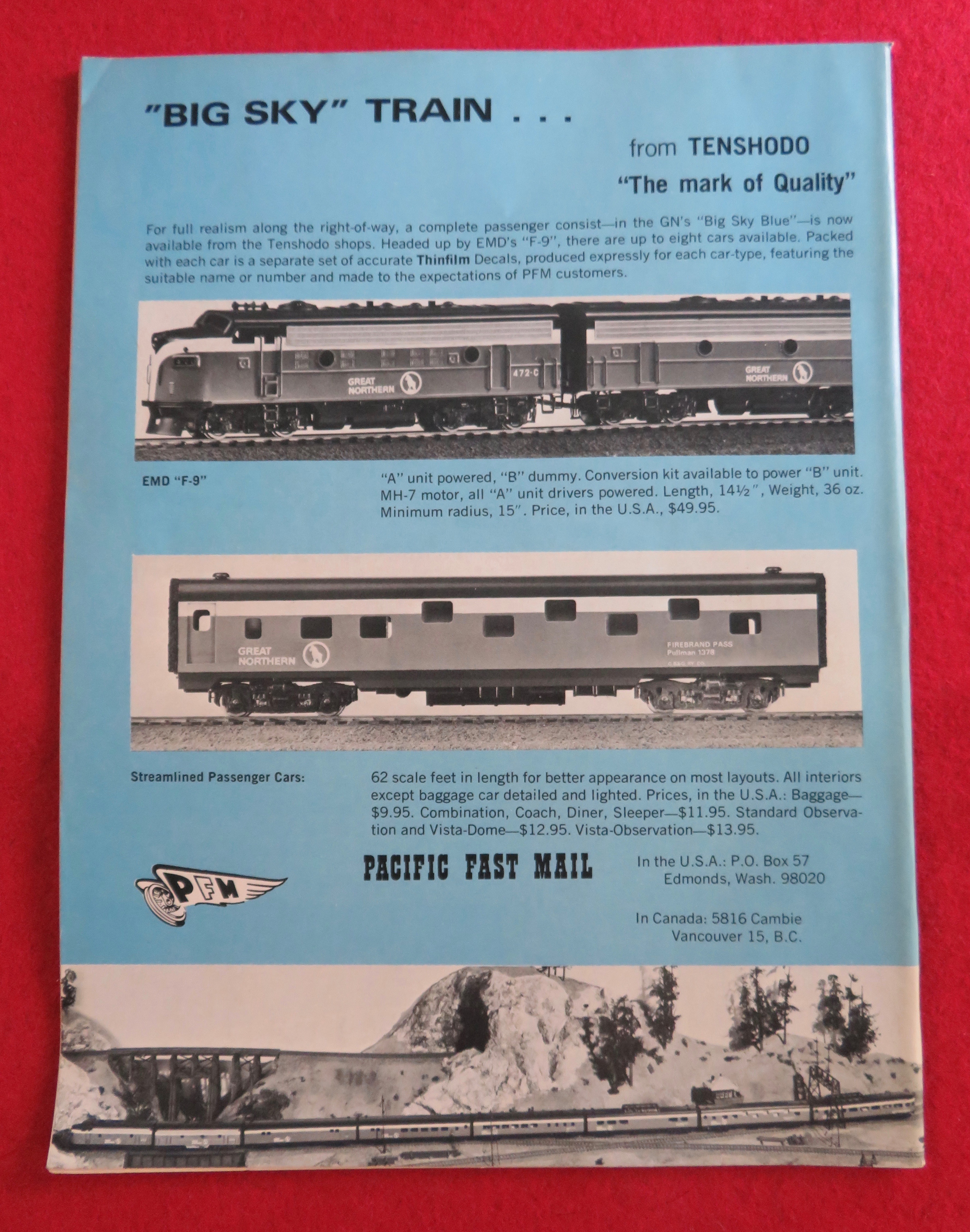 Railroad Model Craftsman Magazine December 1968