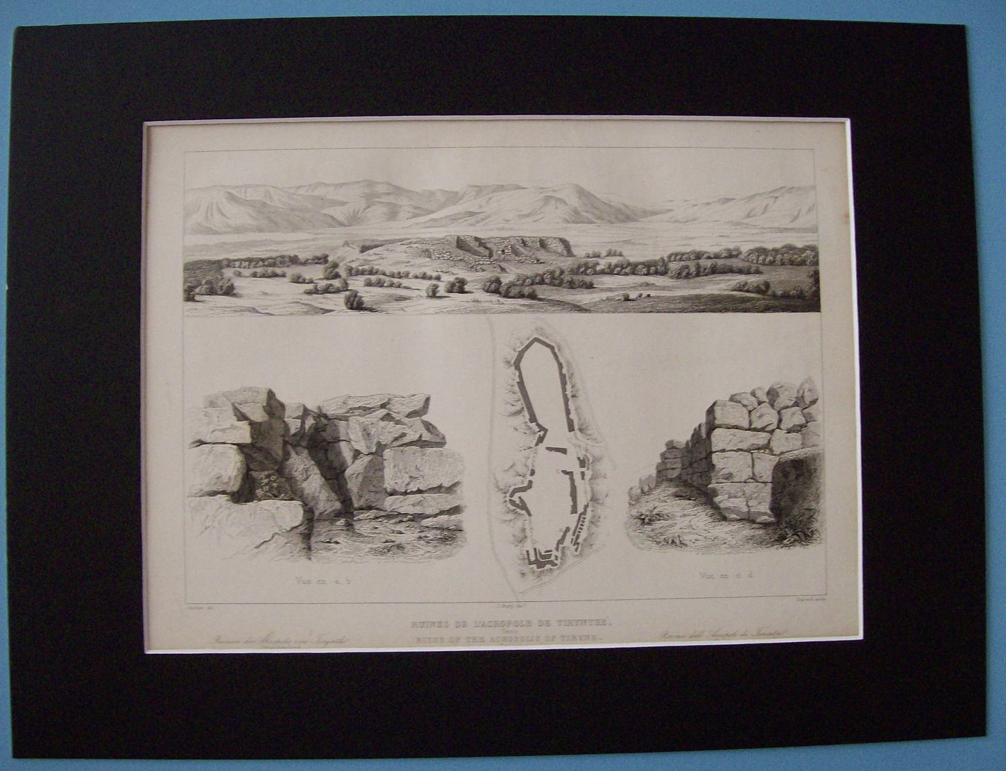 Ruines De L'Acropole De Tirynthe
