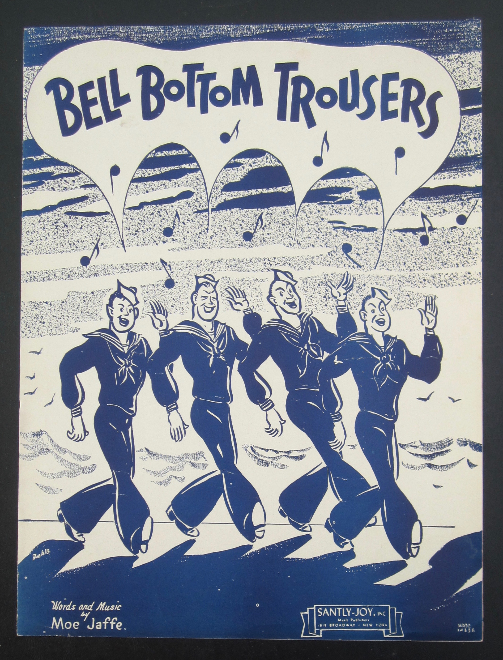 Sheet Music For 1944 Bell Bottom Trousers