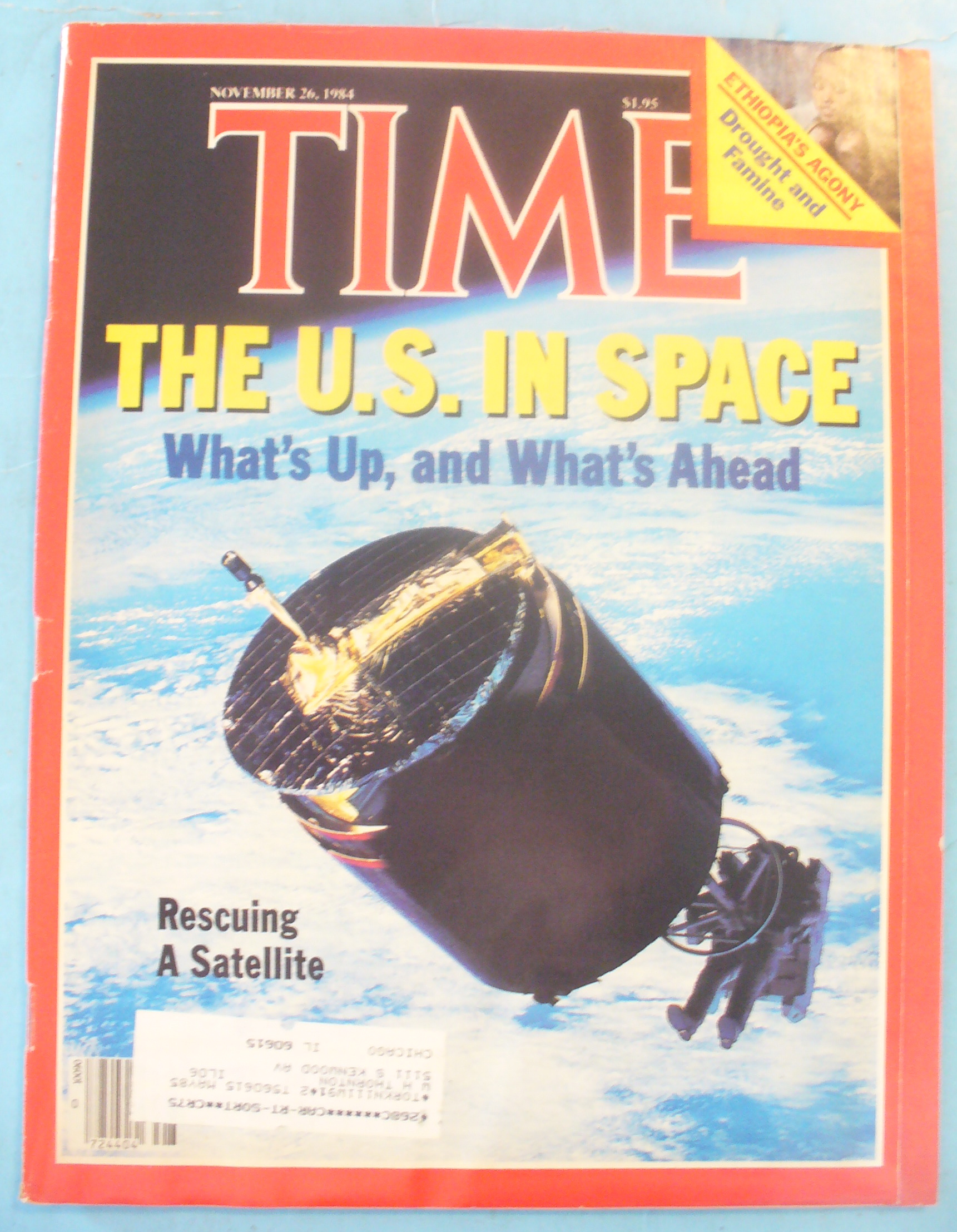 Time Magazine - November 26, 1984 U.S. In Space
