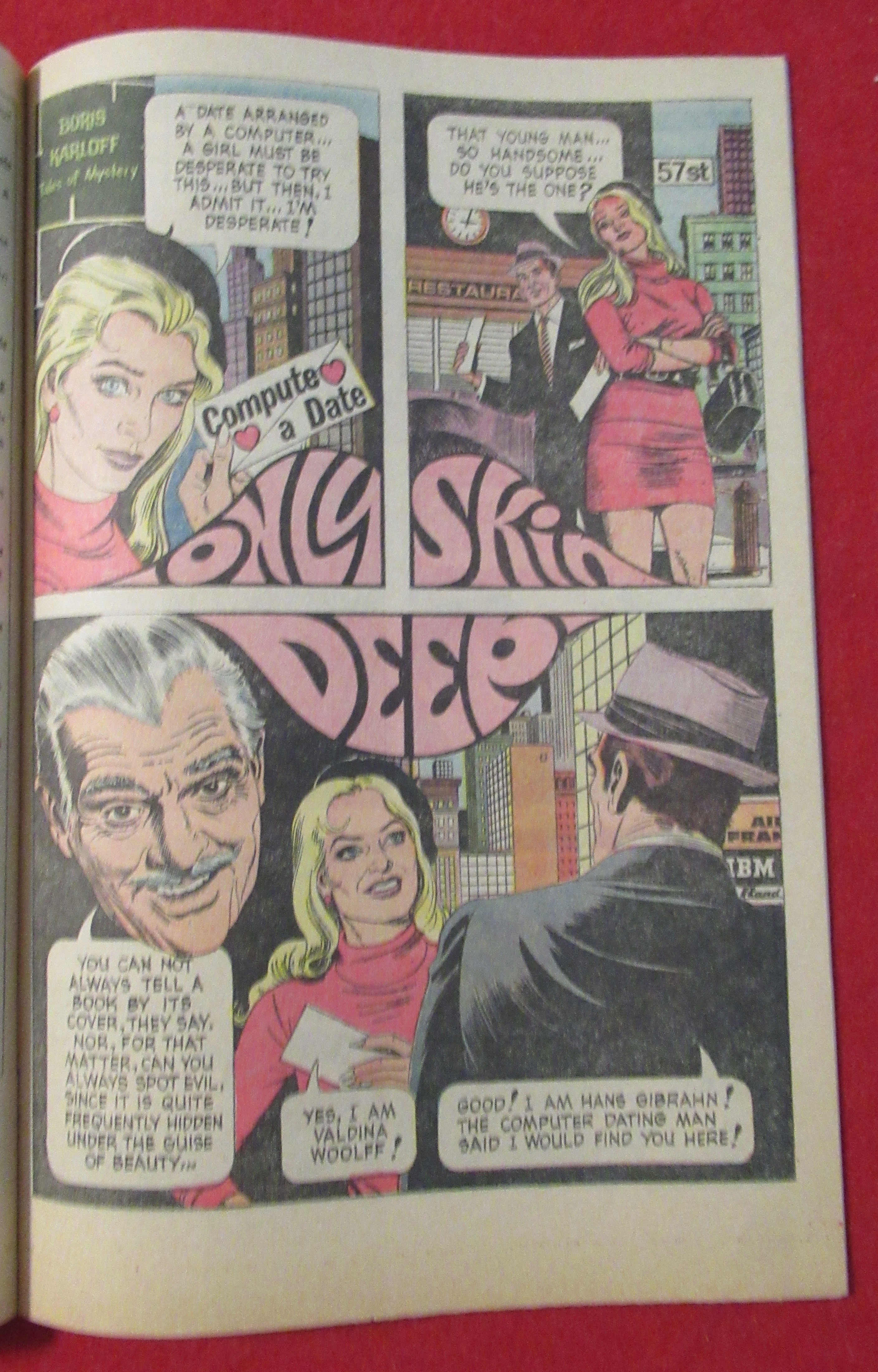 Boris Karloff Tales Of Mystery Comic February 1971