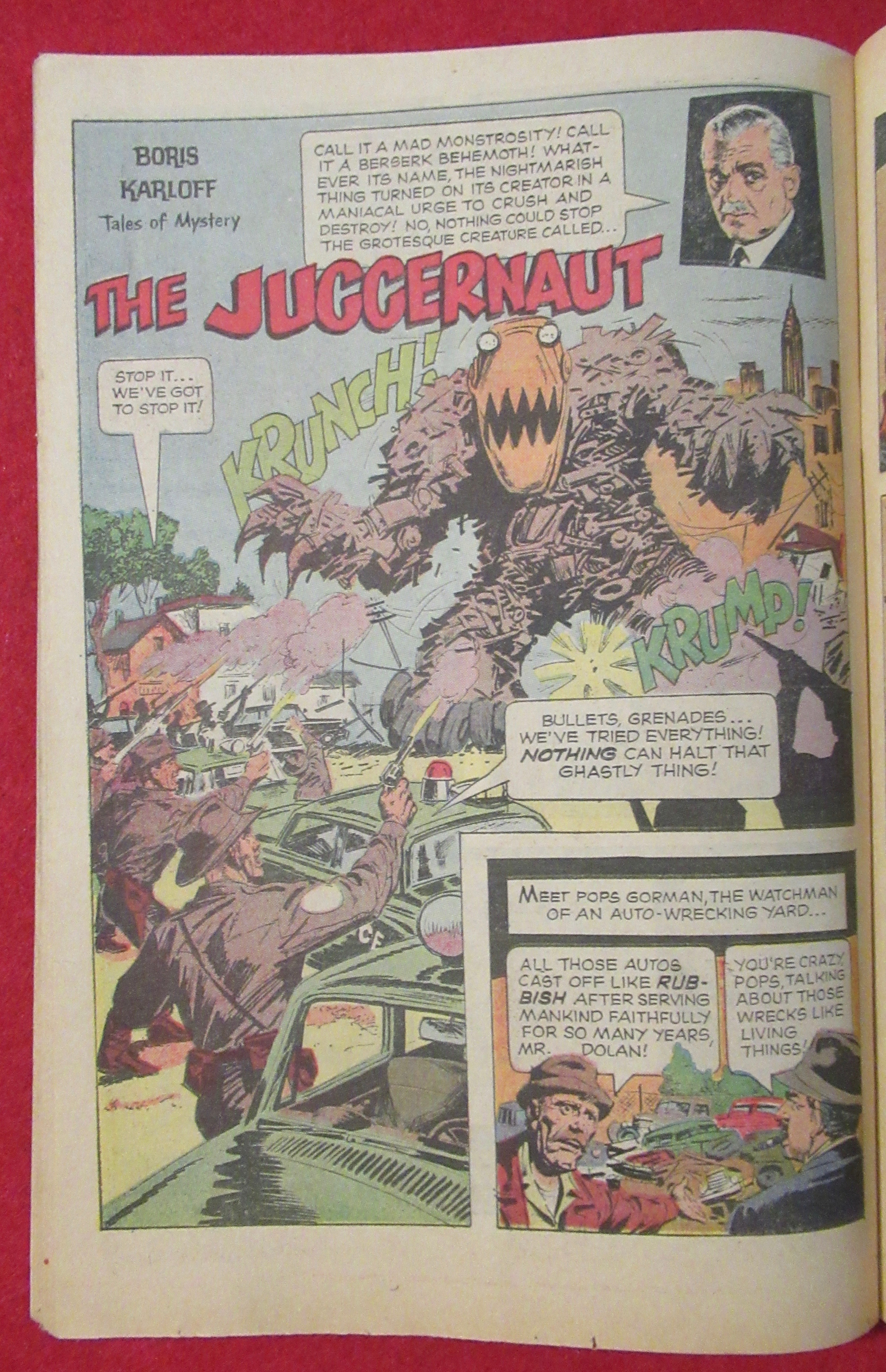 Boris Karloff Tales Of Mystery Comic February 1971