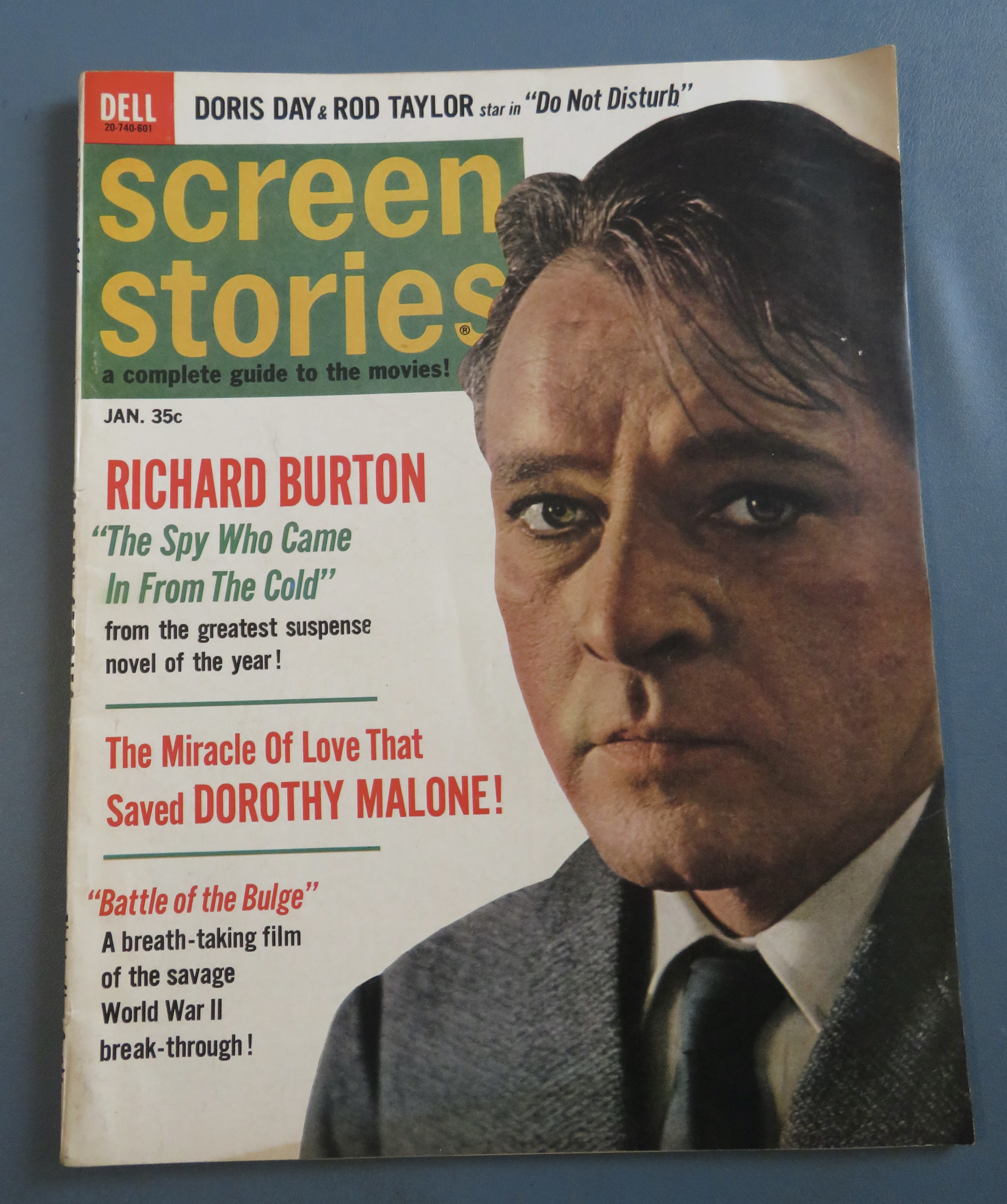 Screen Stories Magazine January 1966 Richard Burton