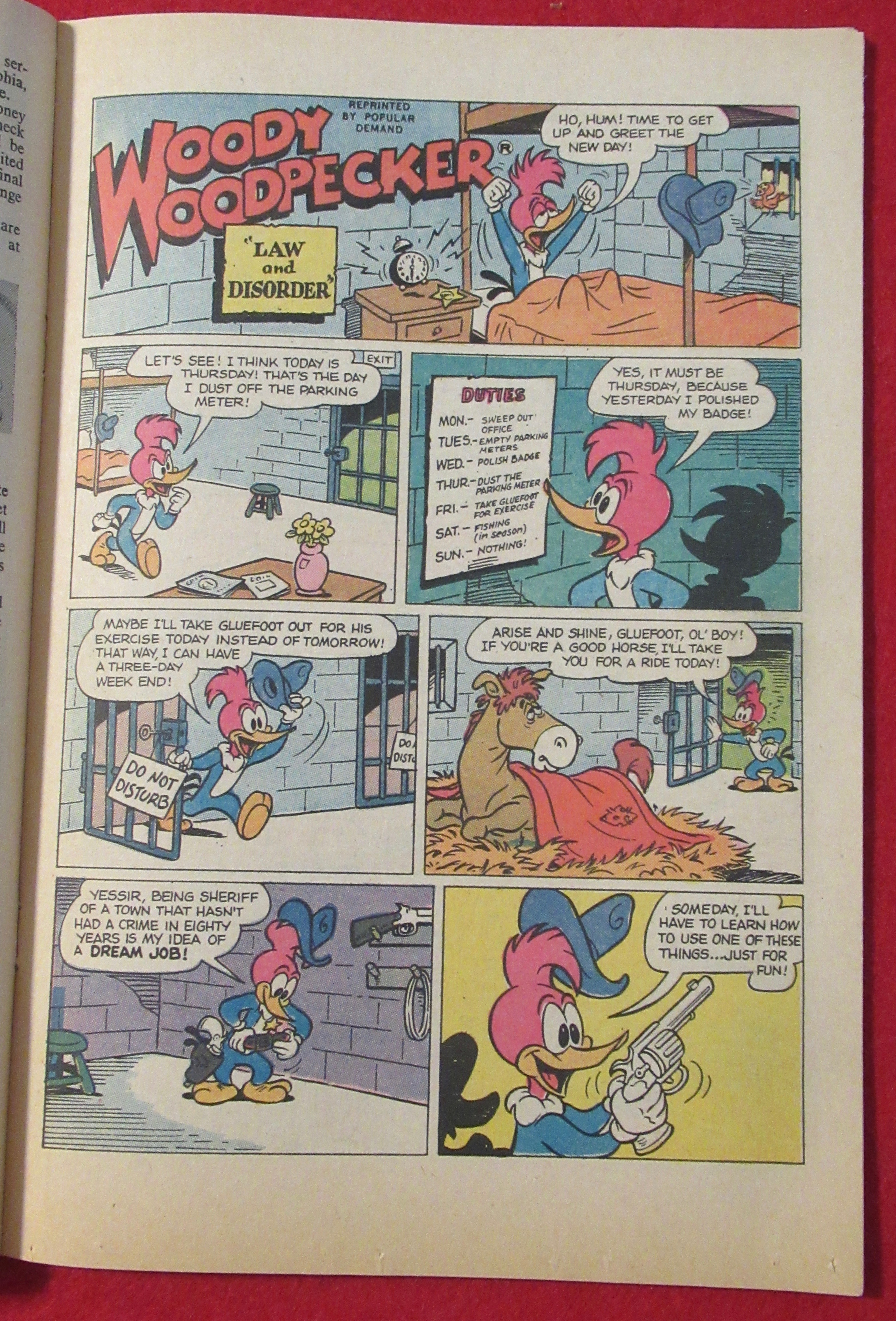 Woody Woodpecker Comic May 1971 How 'm I Dune