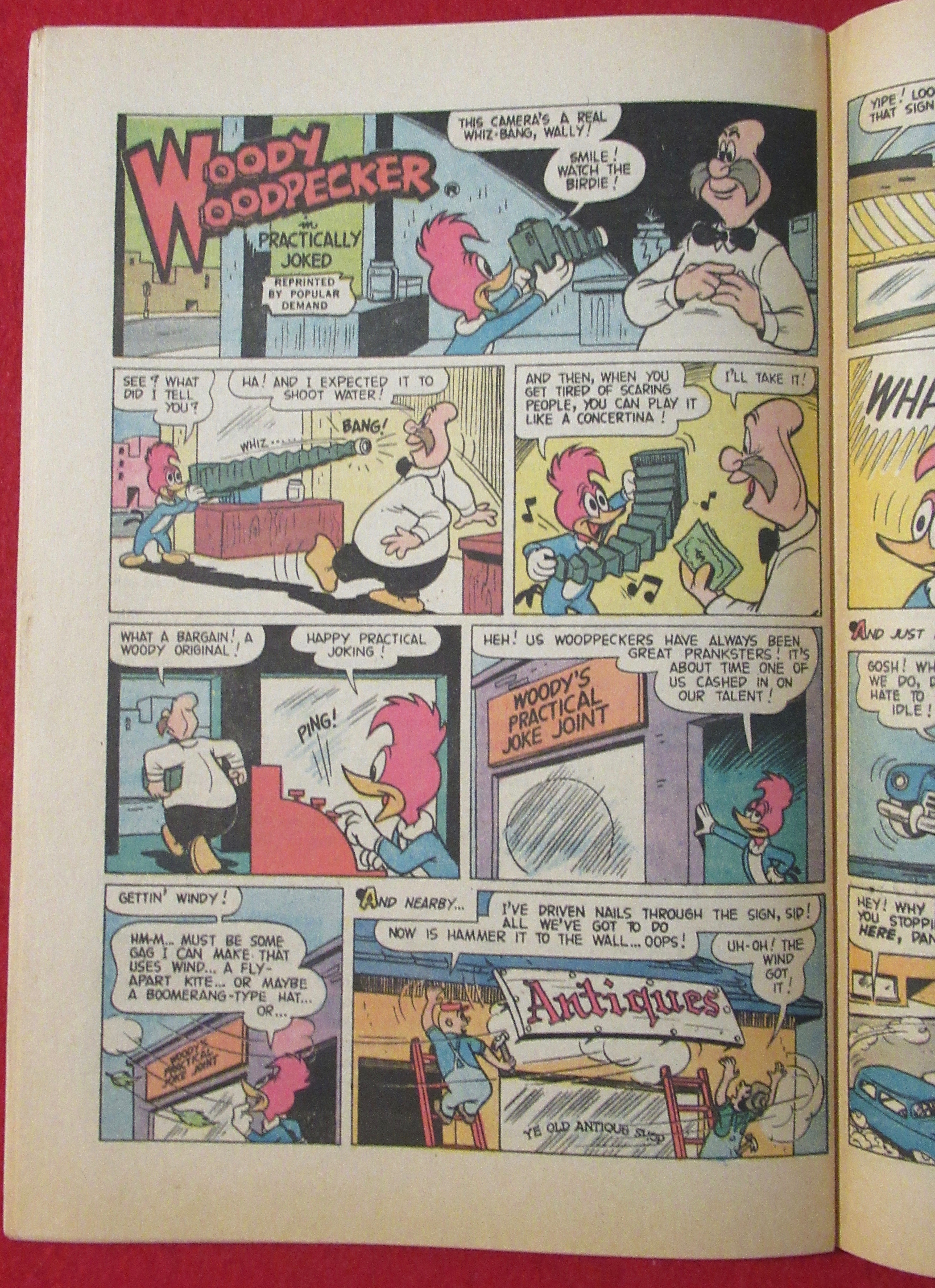 Woody Woodpecker Comic May 1971 How 'm I Dune