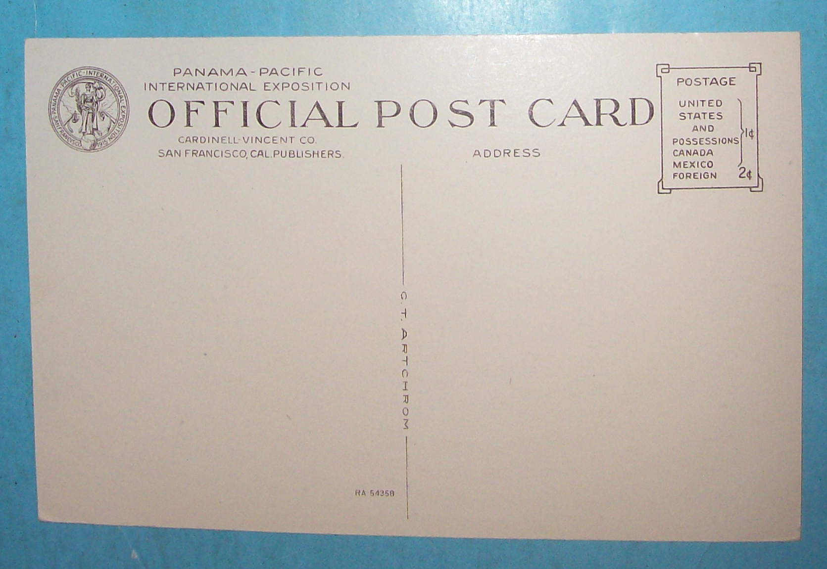 Palace Of Varied Industries Postcard (Pan Pac Expo)