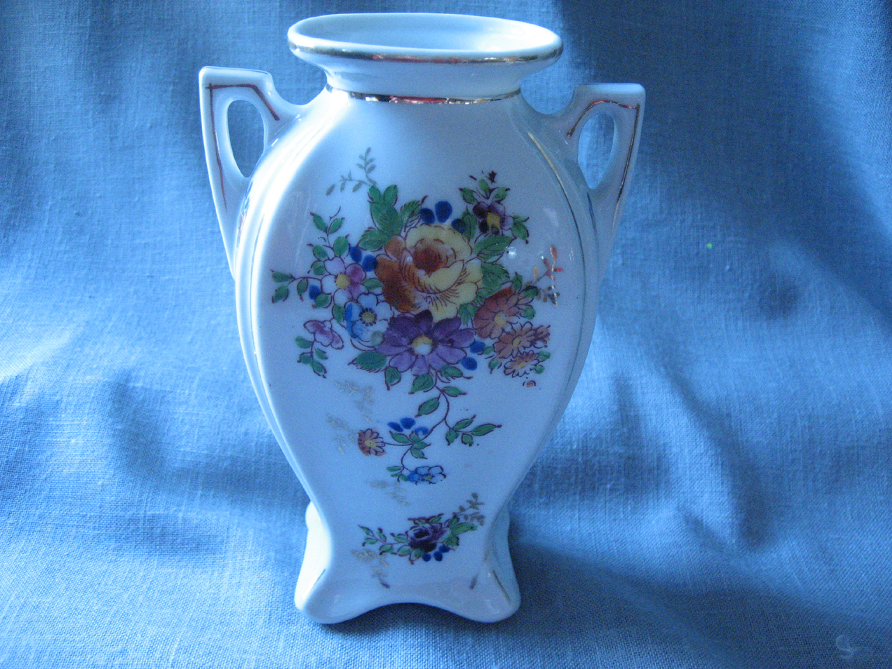 Double Handled Vase Made in Japan