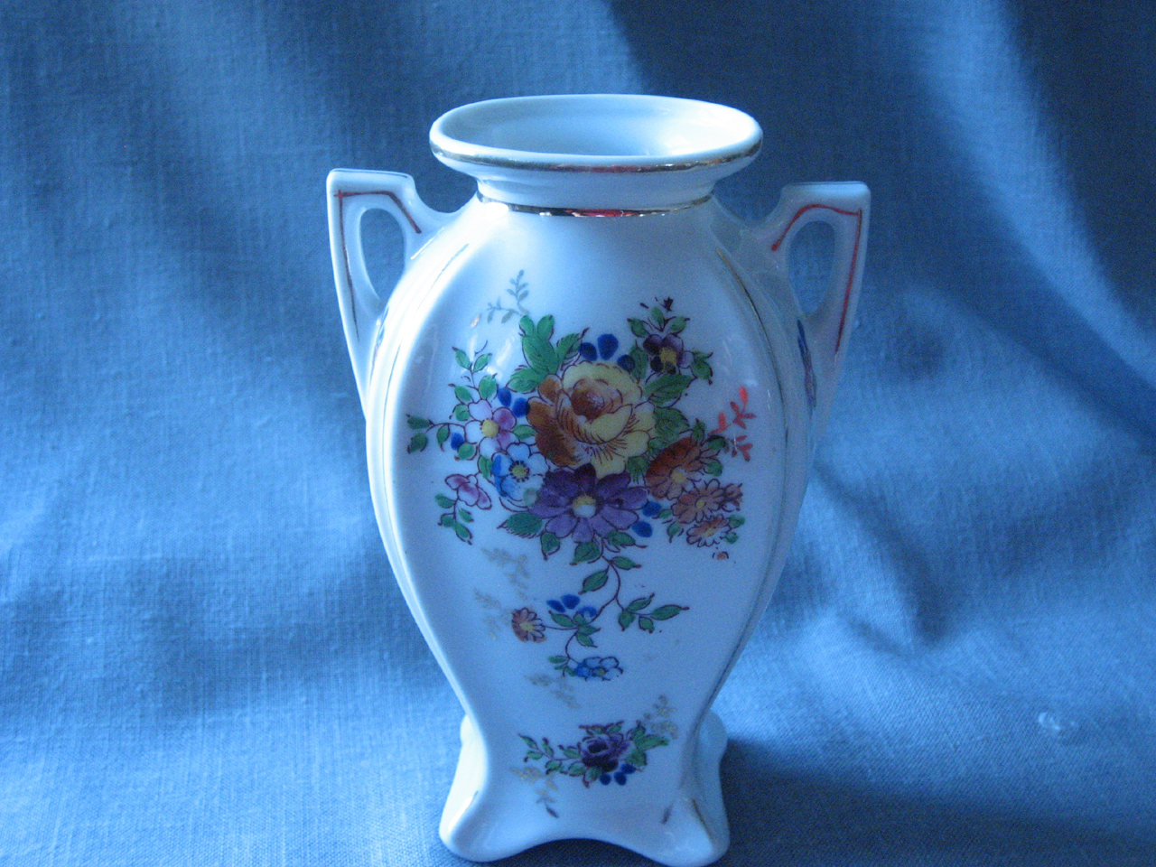 Double Handled Vase Made in Japan