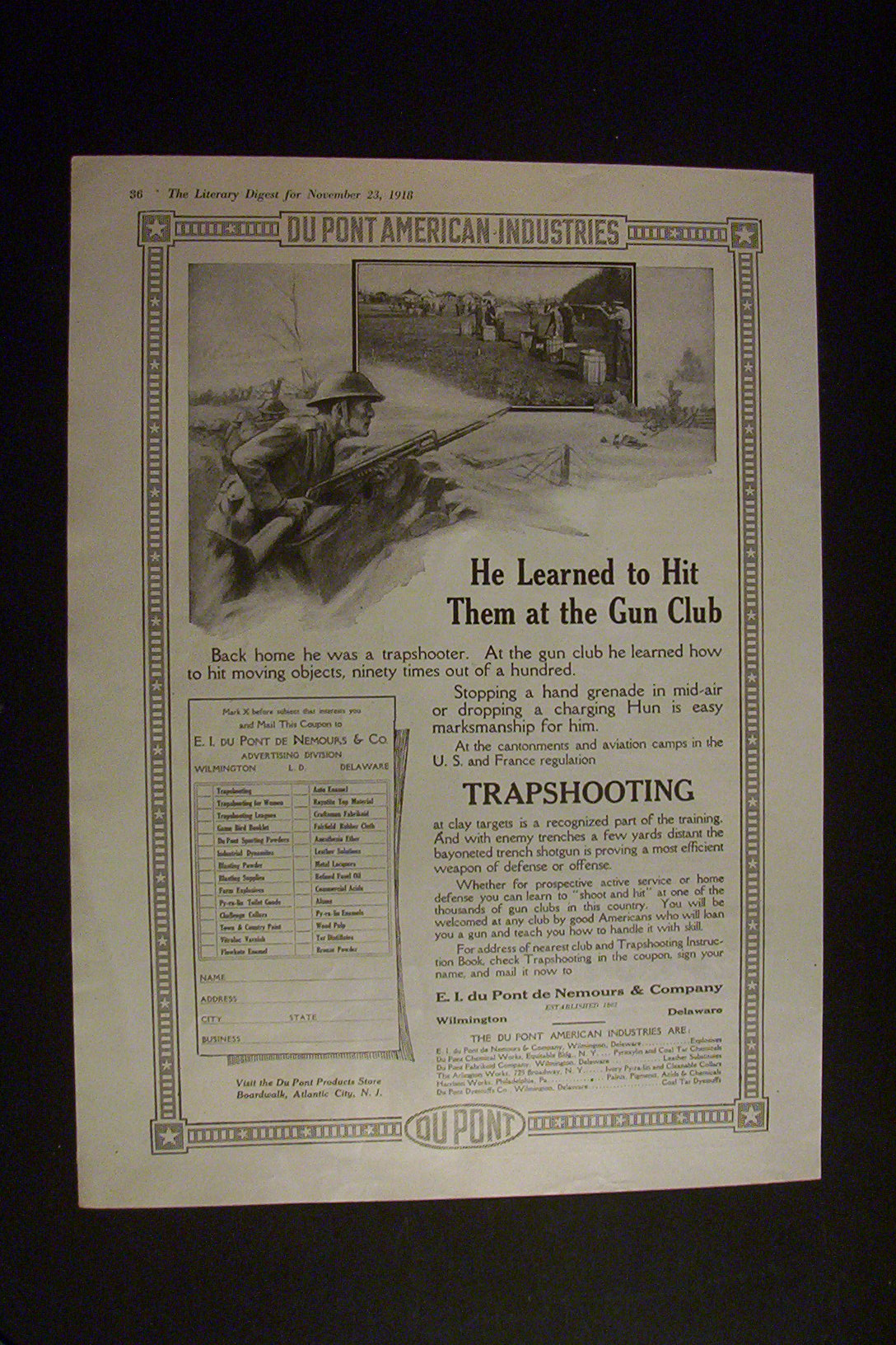 1918 Du Pont American Industries