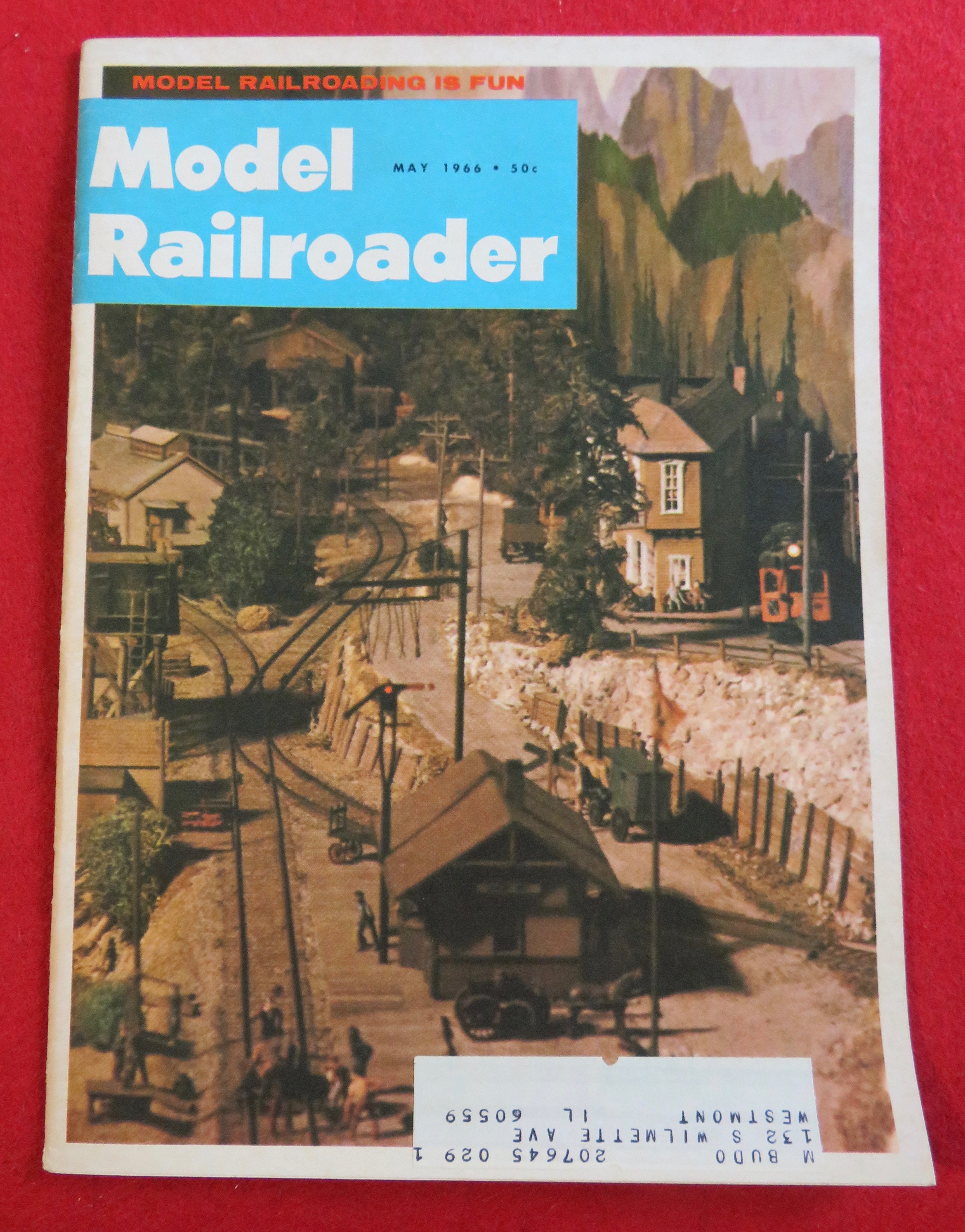 Model Railroader Magazine May 1966