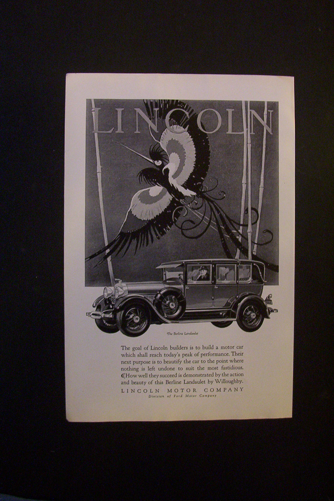 1927  Lincoln  Motor Company