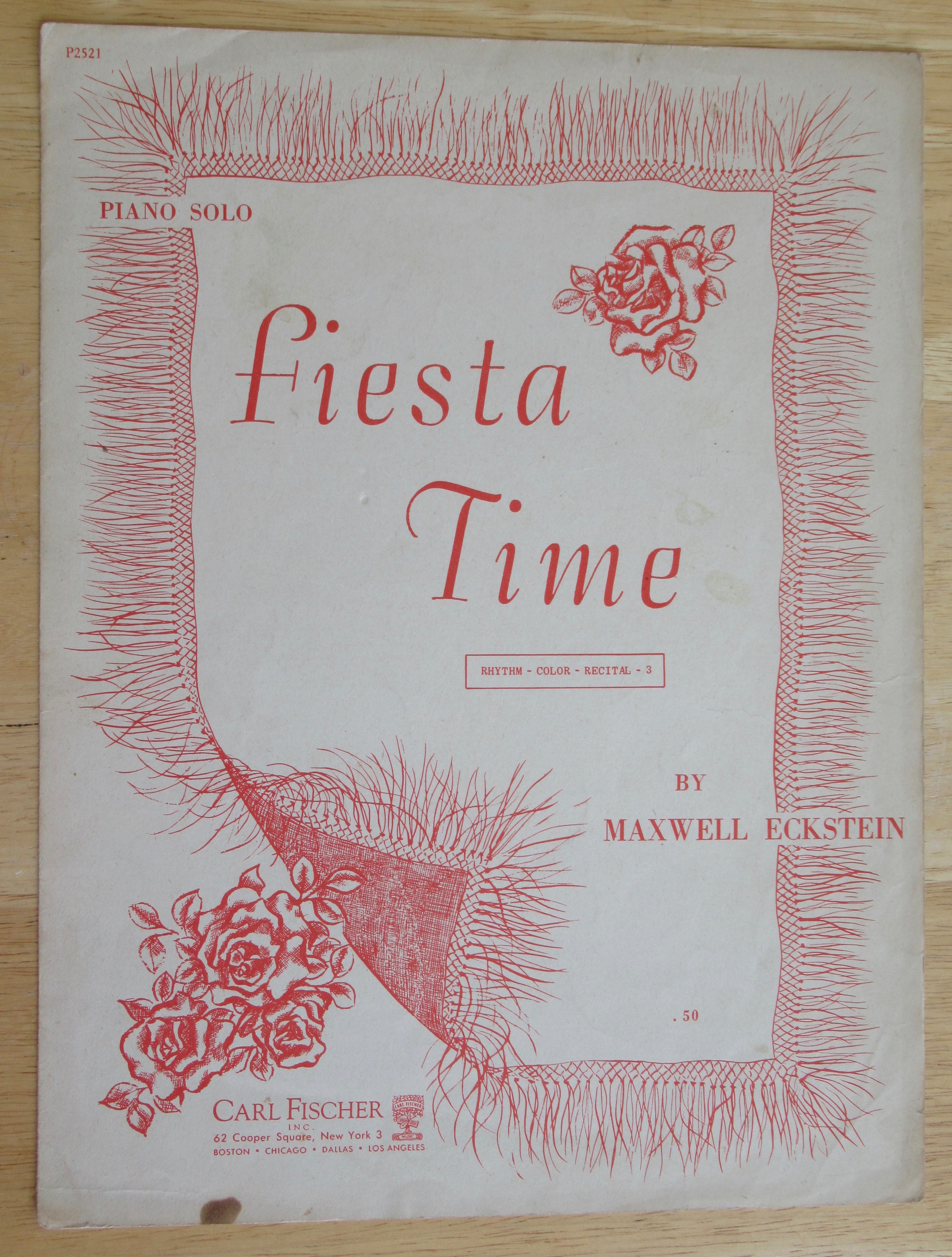 1946 Fiesta Time Sheet Music