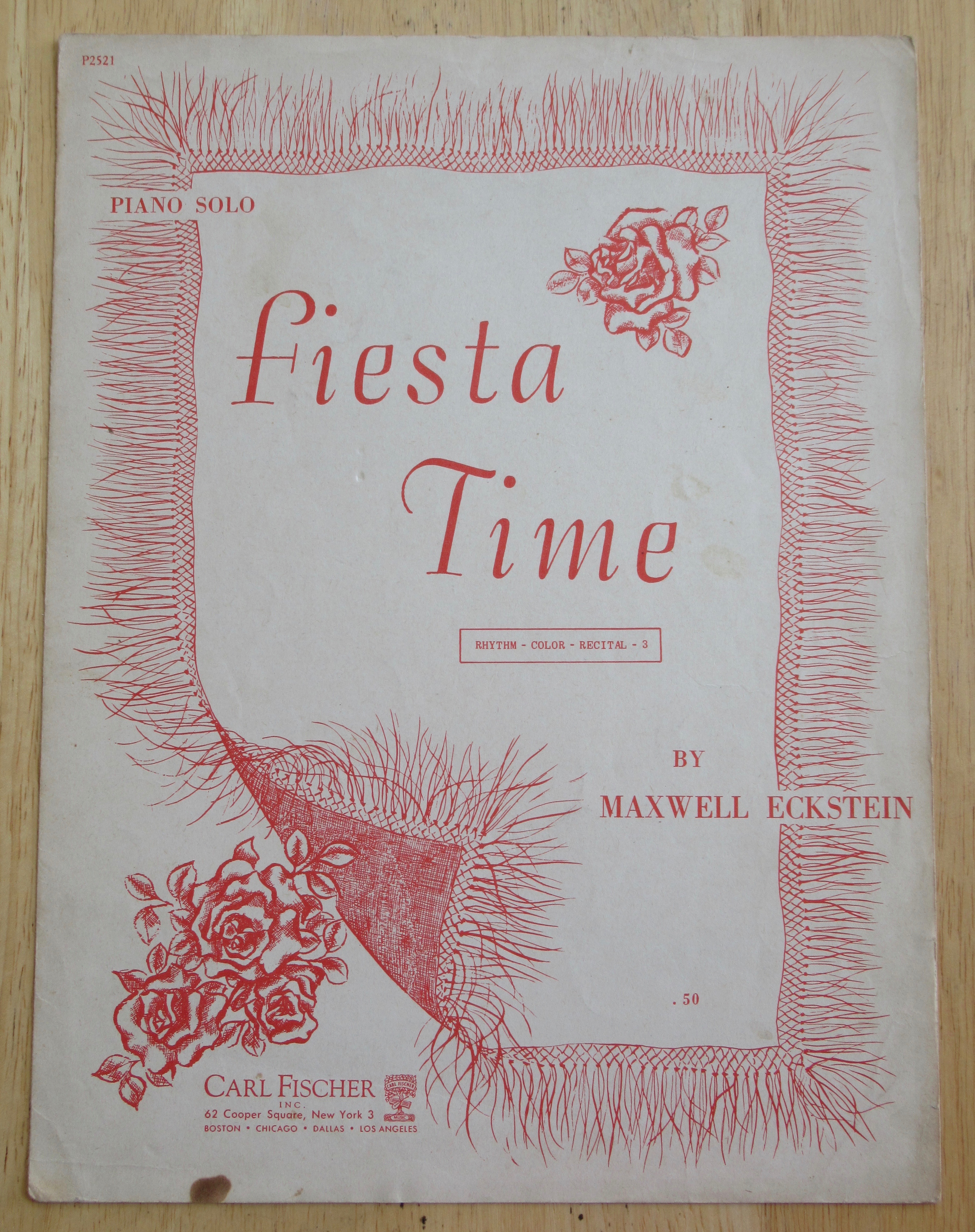 1946 Fiesta Time Sheet Music