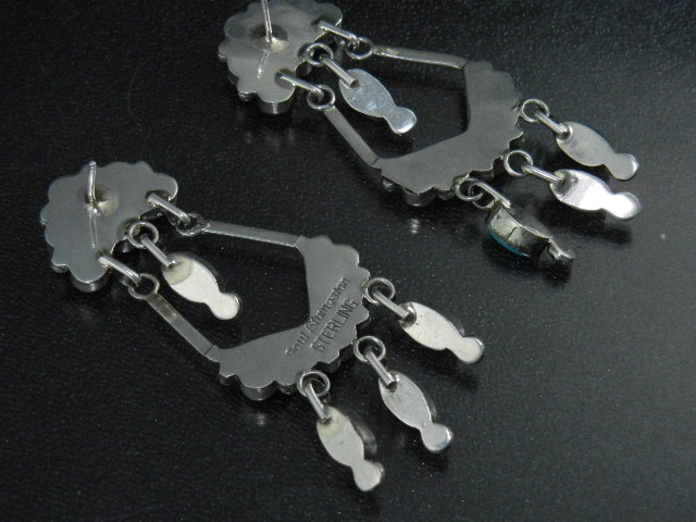 Native American Sleeping Beauty Turquoise Sterling Silv