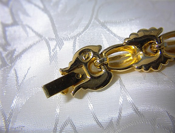 Stunning Signed Swarovski Crystal Bracelet.