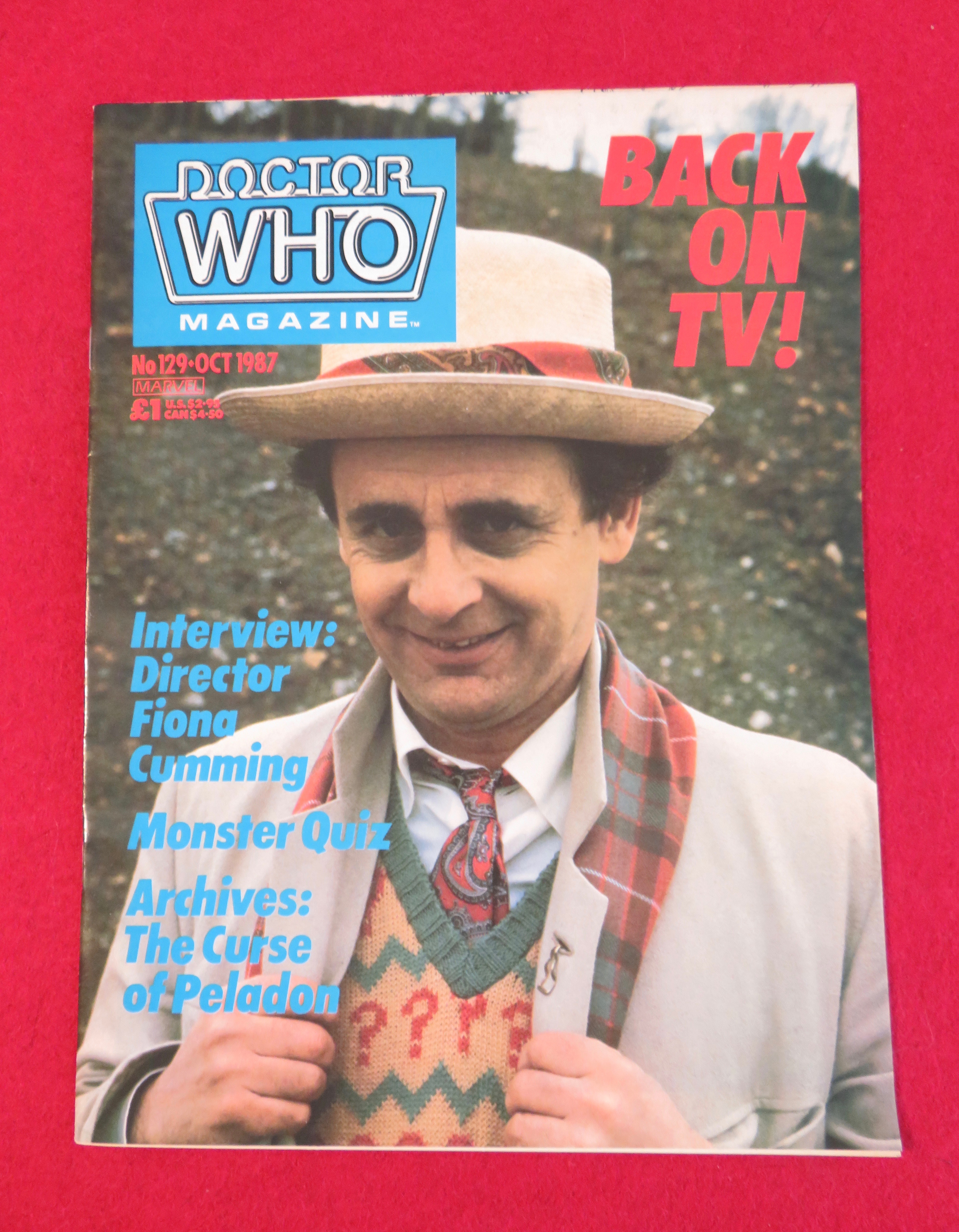 Doctor Who Magazine October 1987 Fiona Cumming