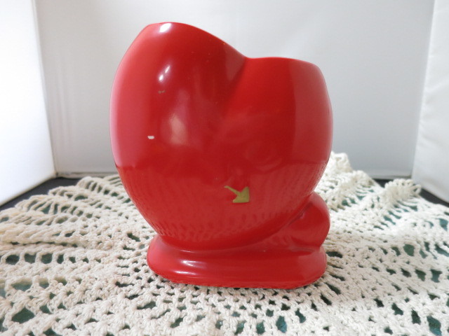 Rubens Originals Heart with Arrow Planter Vase Japan 1960s