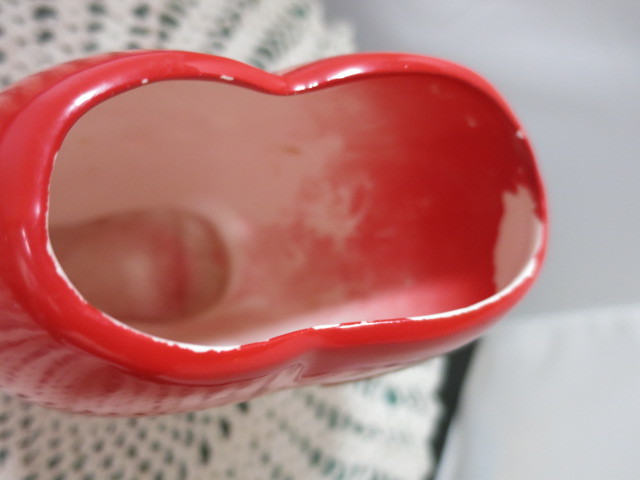 Rubens Originals Heart with Arrow Planter Vase Japan 1960s