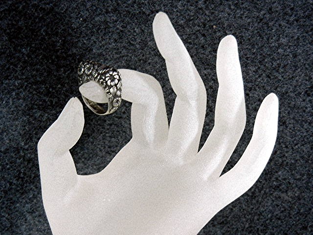 Dian Malouf Dallas Texas Sterling Silver Ring