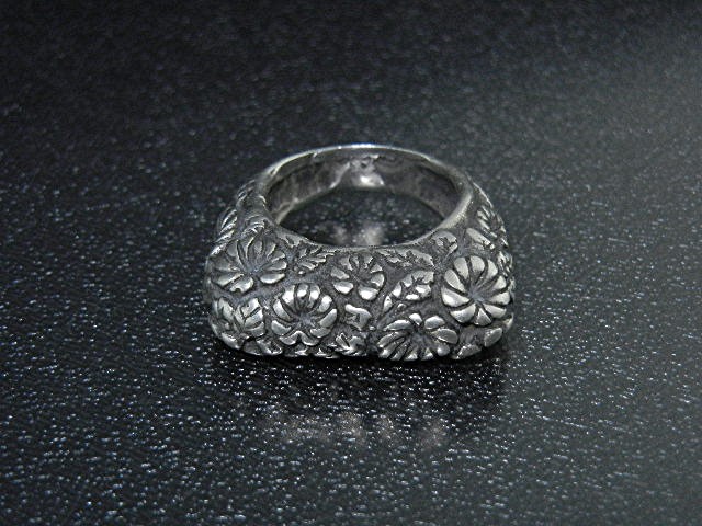 Dian Malouf Dallas Texas Sterling Silver Ring