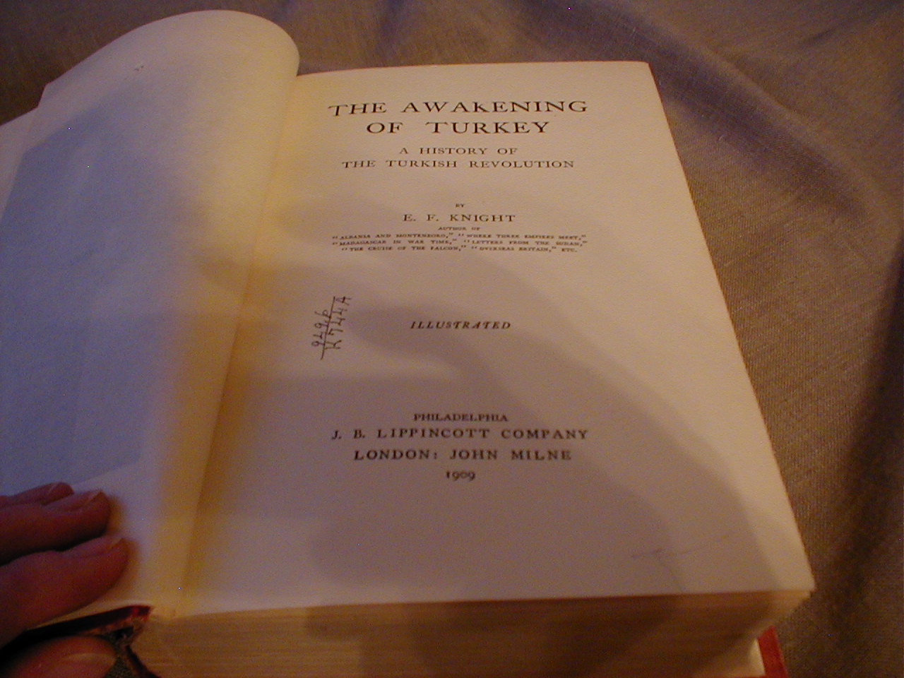 The Awakening of Turkey by E.F. Knight