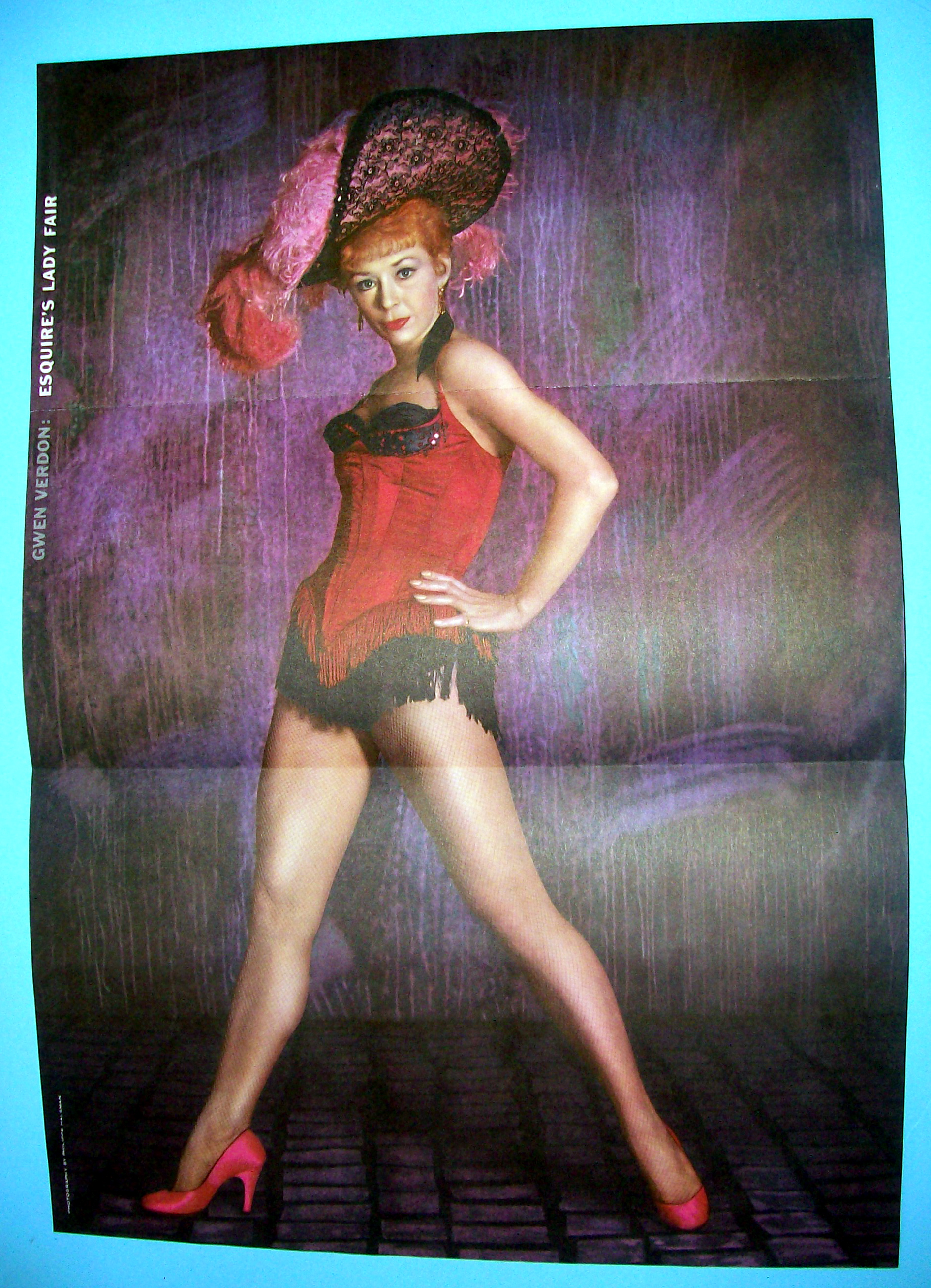 Esquire (Lady Fair) Pin Up Girl 1956 Gwen Verdon