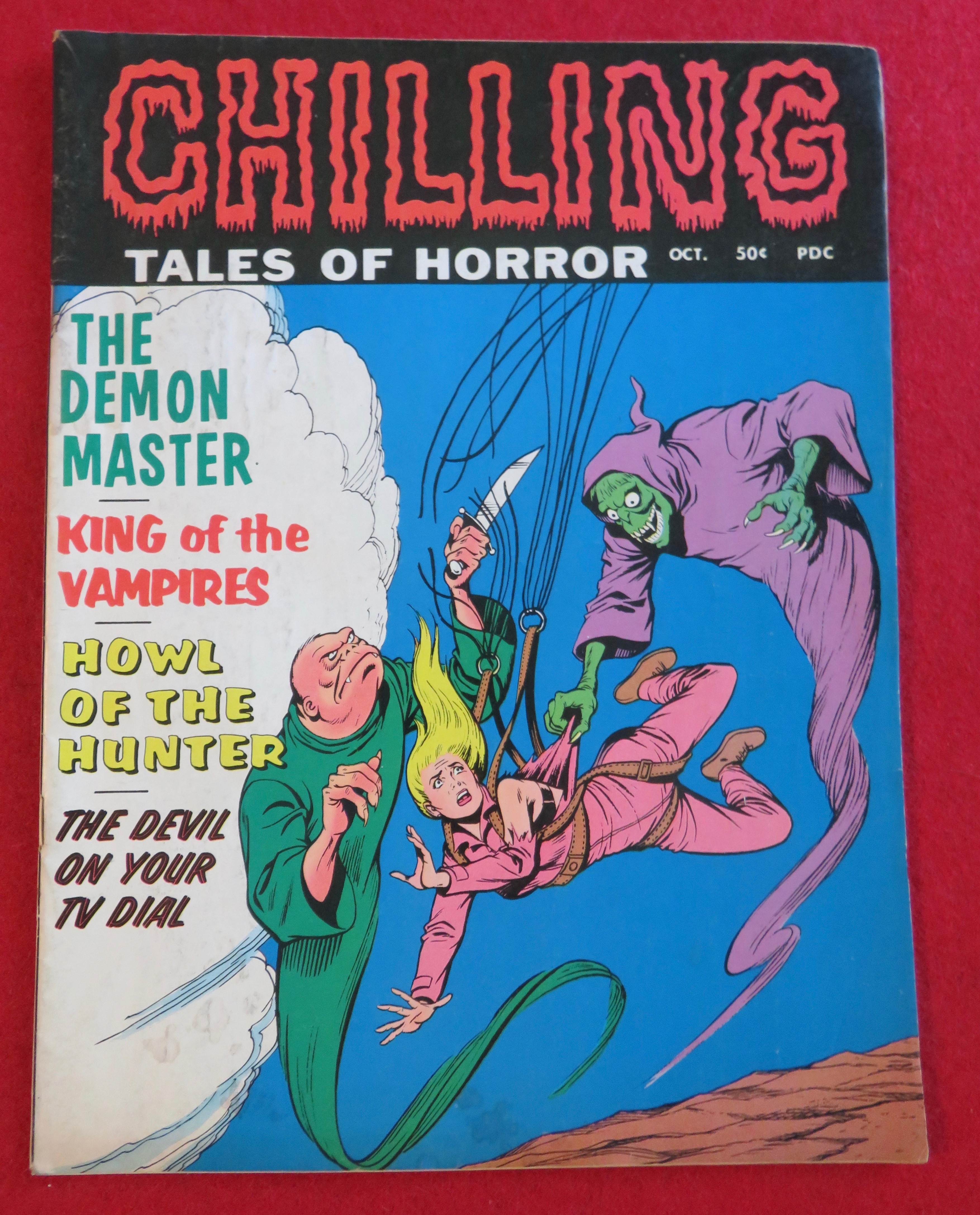 Chilling Tales Of Horror Magazine October 1970