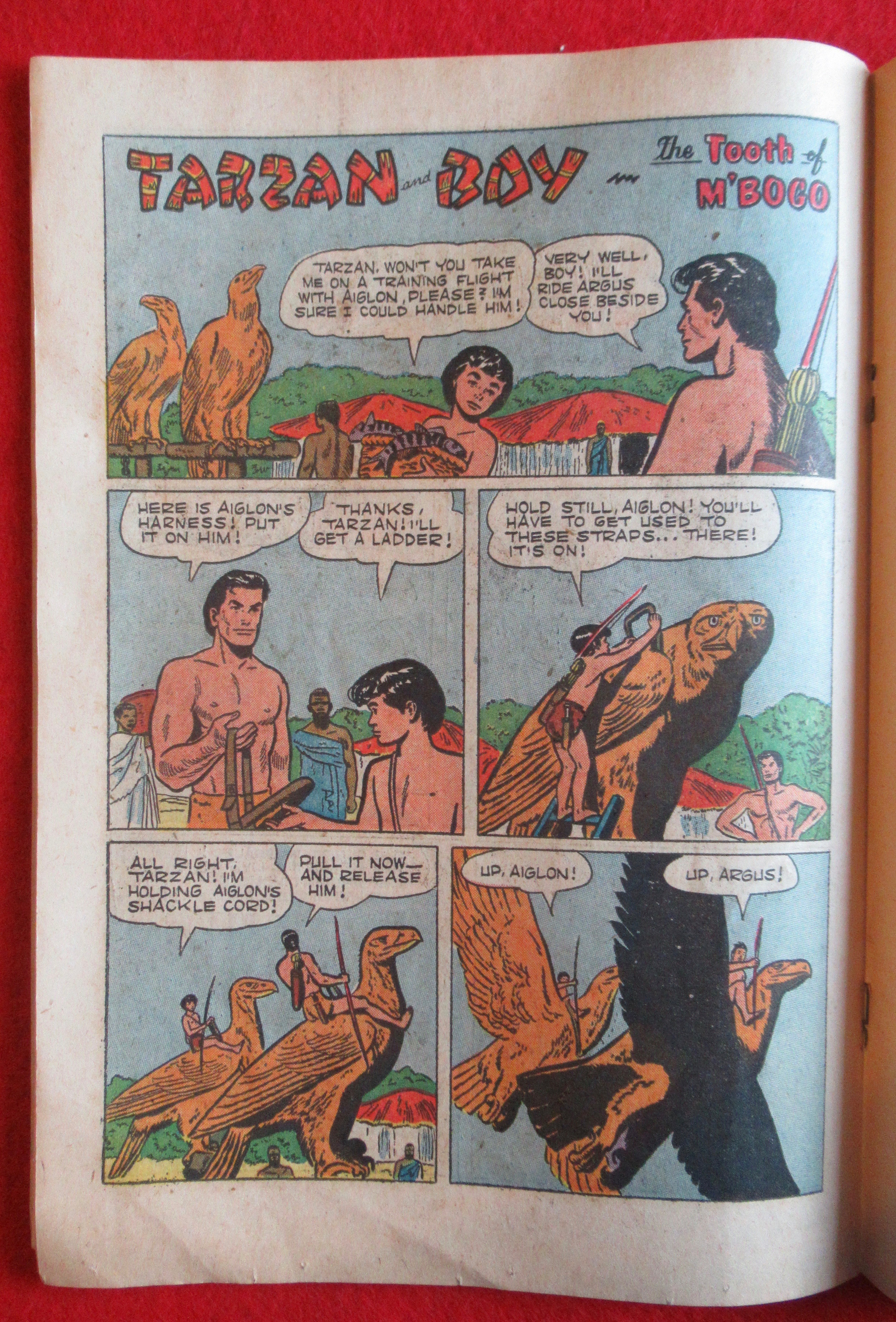Tarzan Comics February 1955 The War Of The Dyals