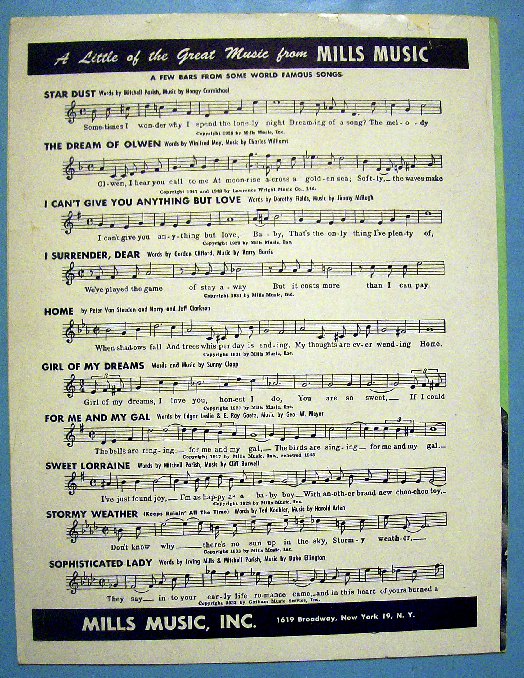 1940 Whispering Grass by Fred Fisher