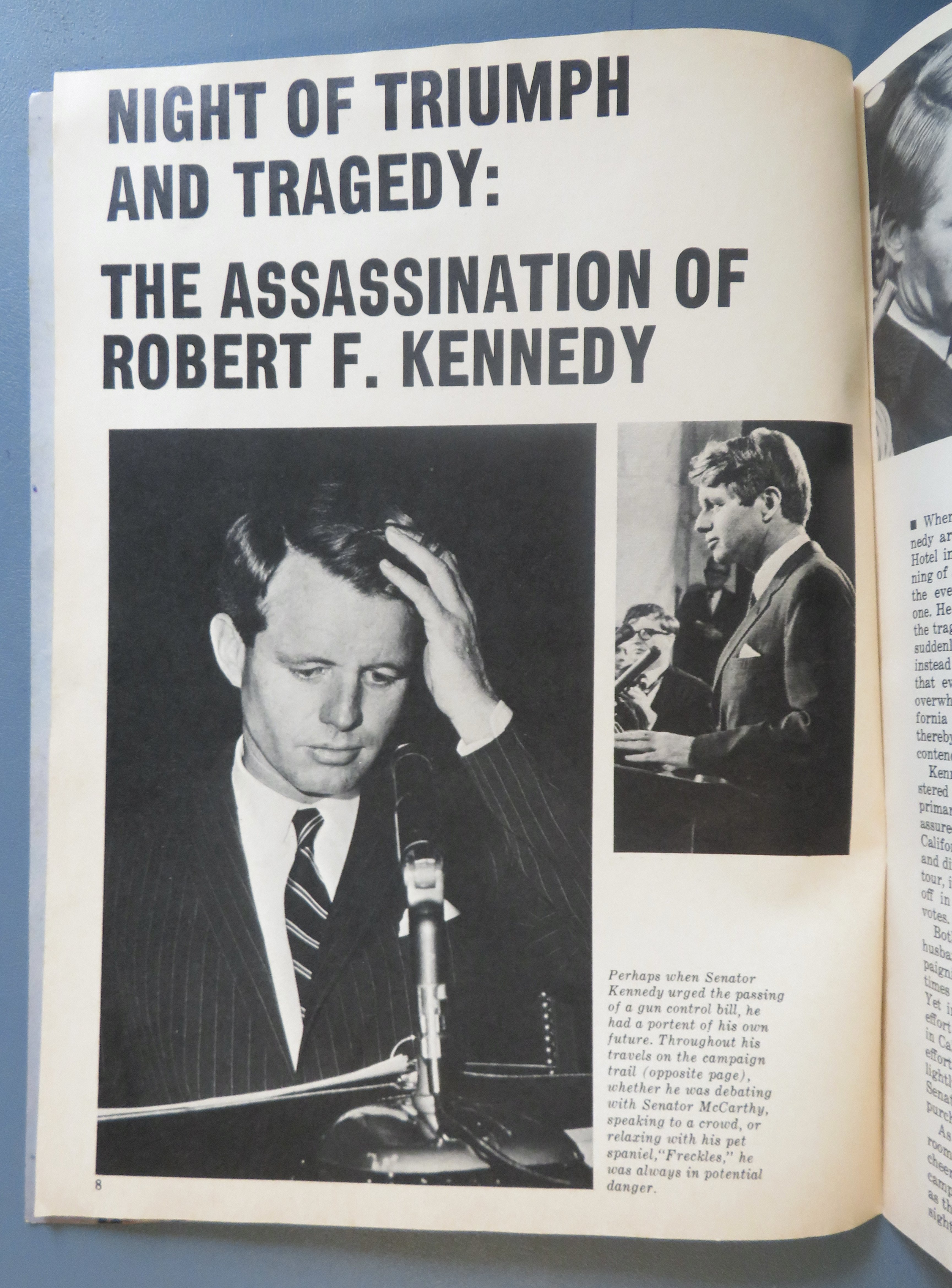 Robert Francis Kennedy Memorial Issue Magazine 1968