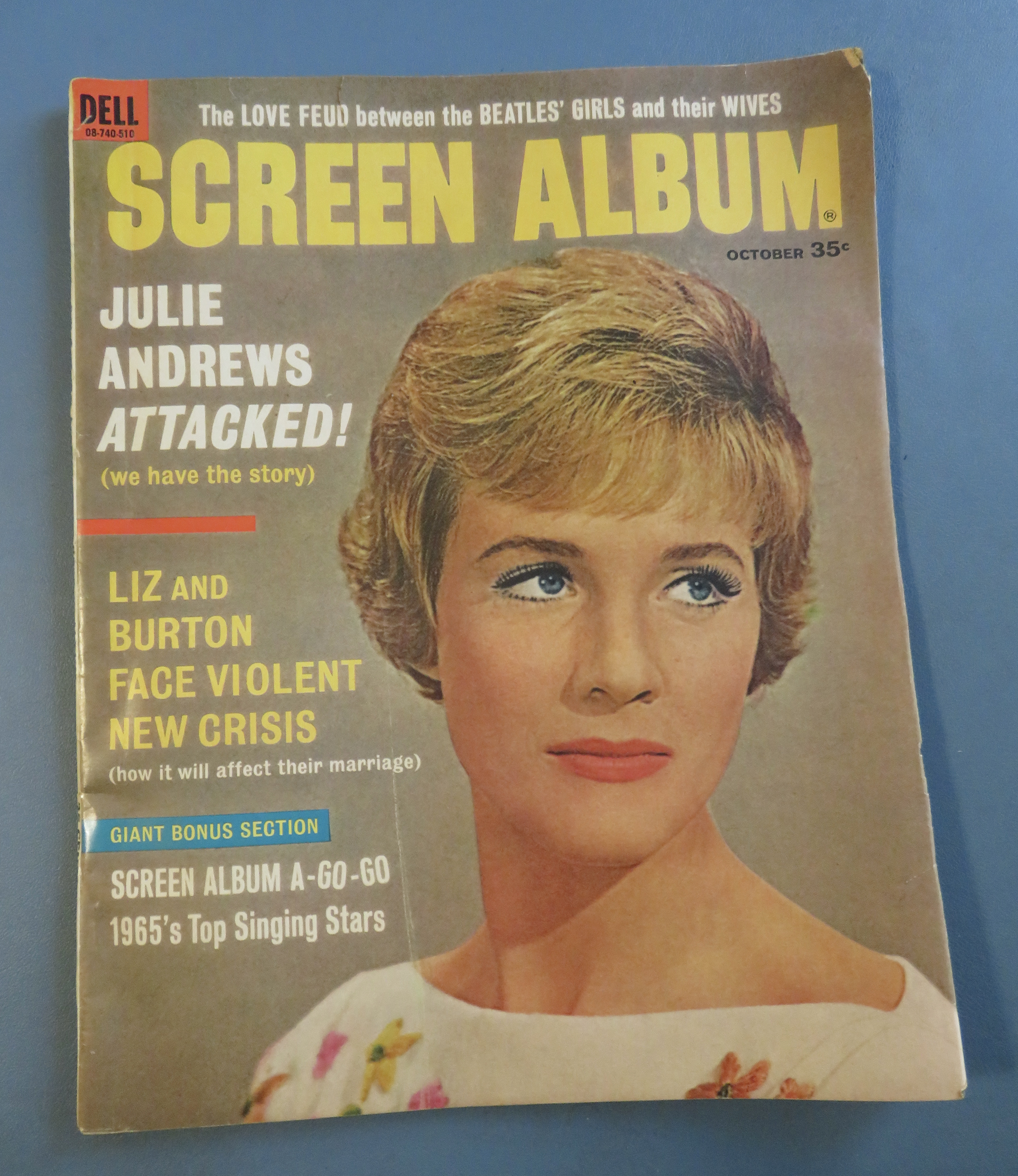 Screen Album Magazine October 1965 Julie Andrews