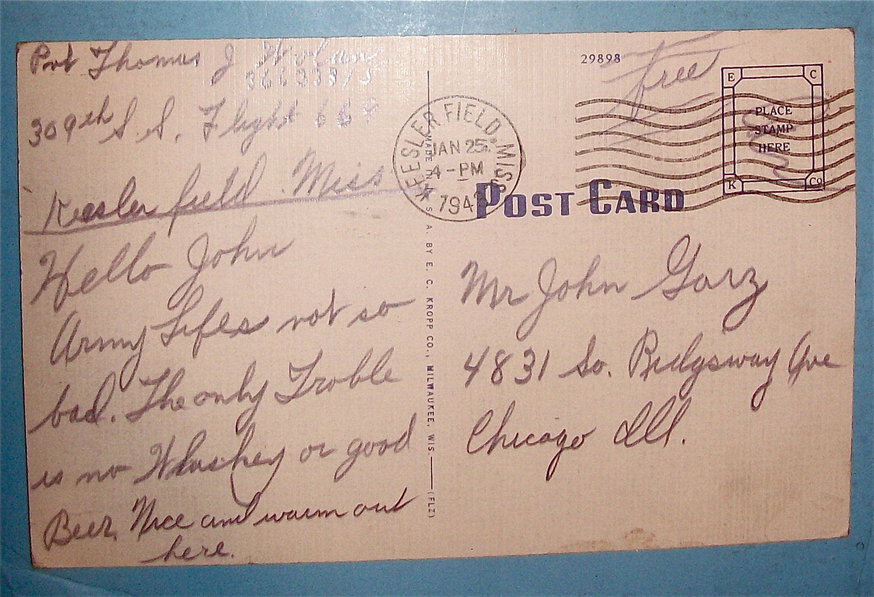 Remember Pearl Harbor Postcard with Uncle Sam