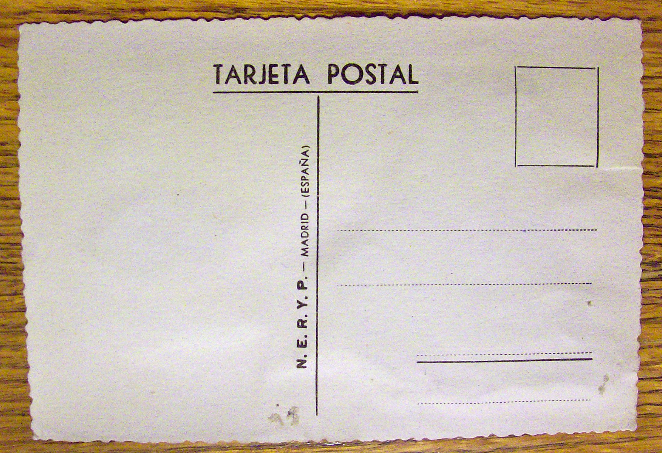 Bulerias Postcard-Fabric Overlay-Man & Woman Dancing
