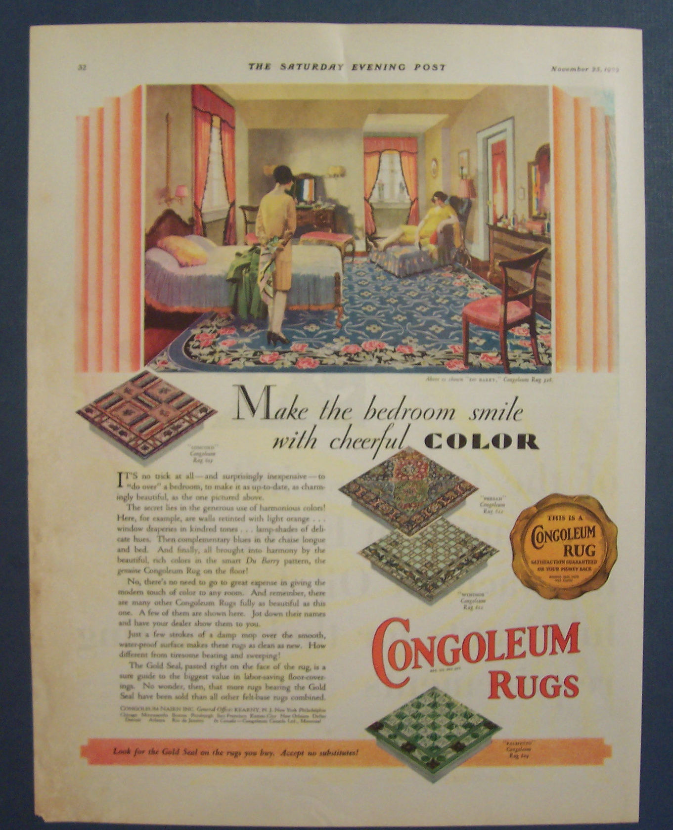 1929  Congoleum Rugs