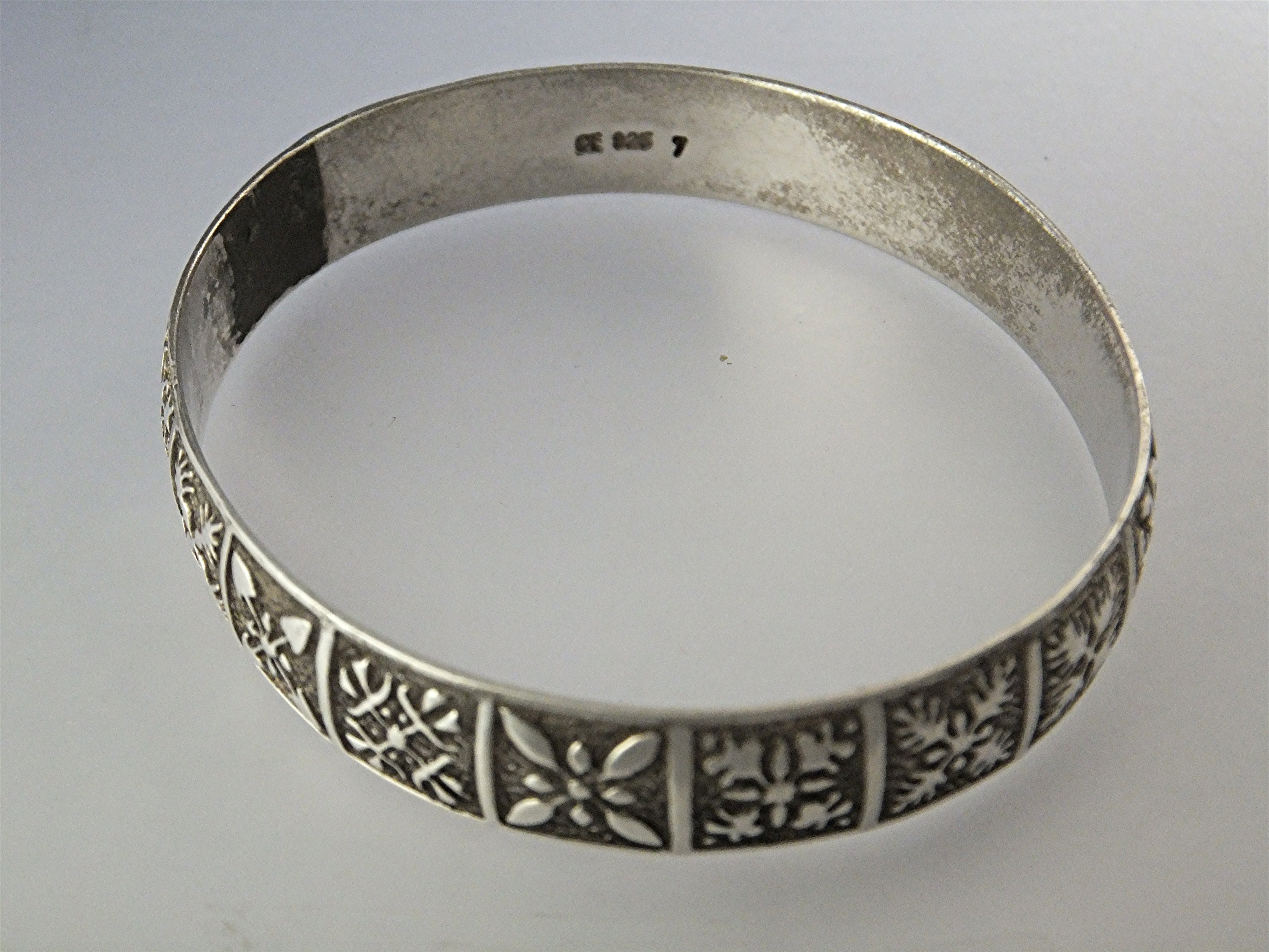 Bracelet Sterling Silver Hawiian Quilt Patterns