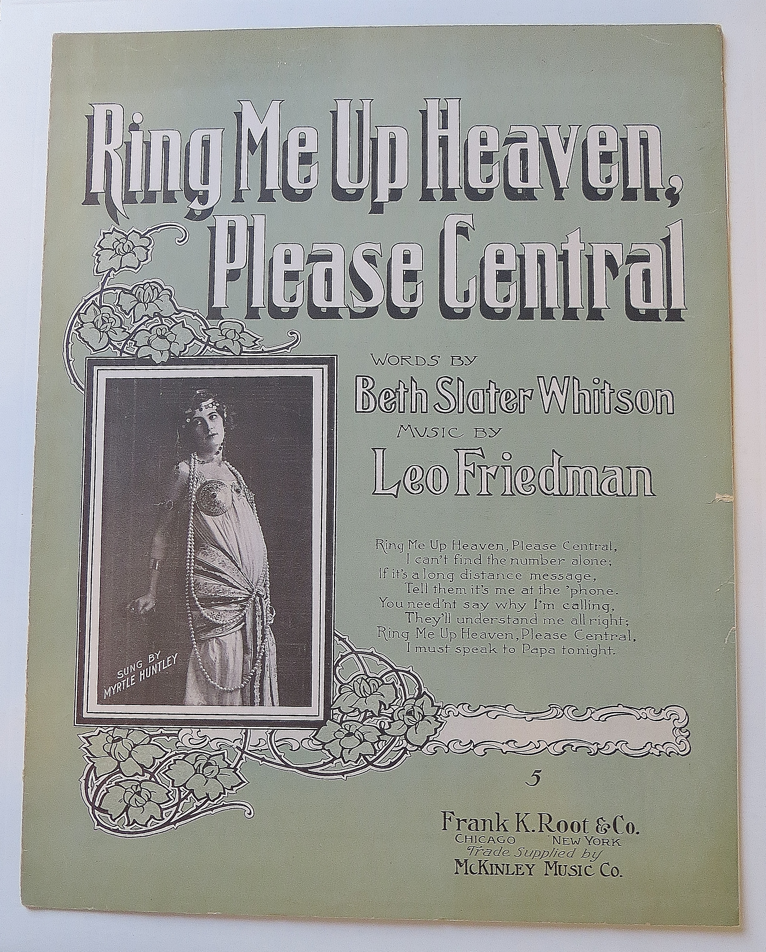 1908 Ring Me Up Heaven, Please Central