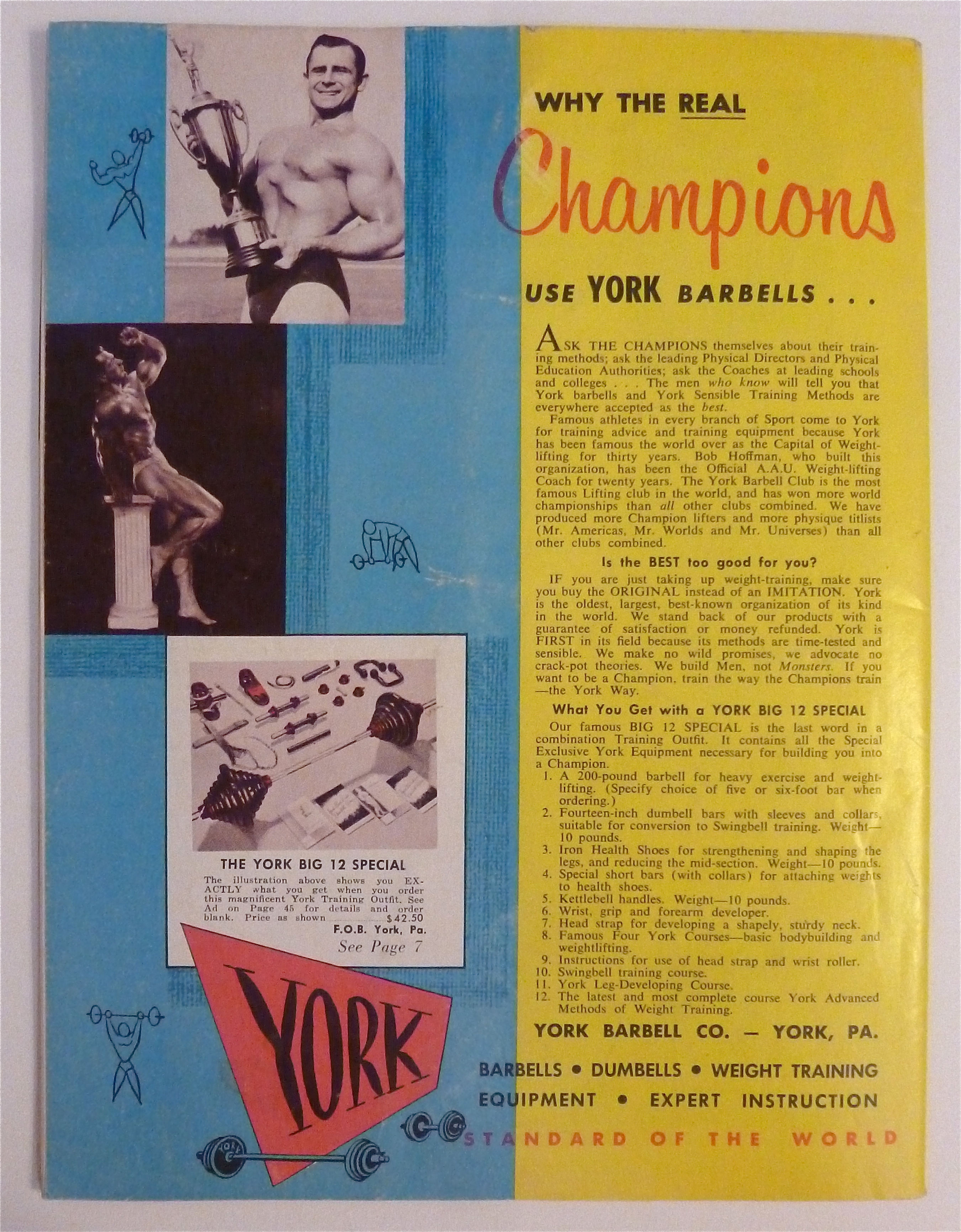 Strength & Health Magazine October 1958 Tom Drescher