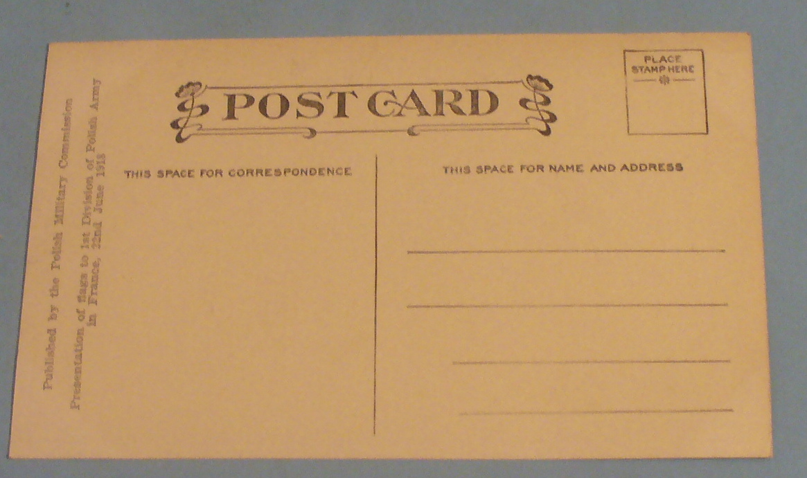 The Defilade of the Troops Postcard (Polish Army)