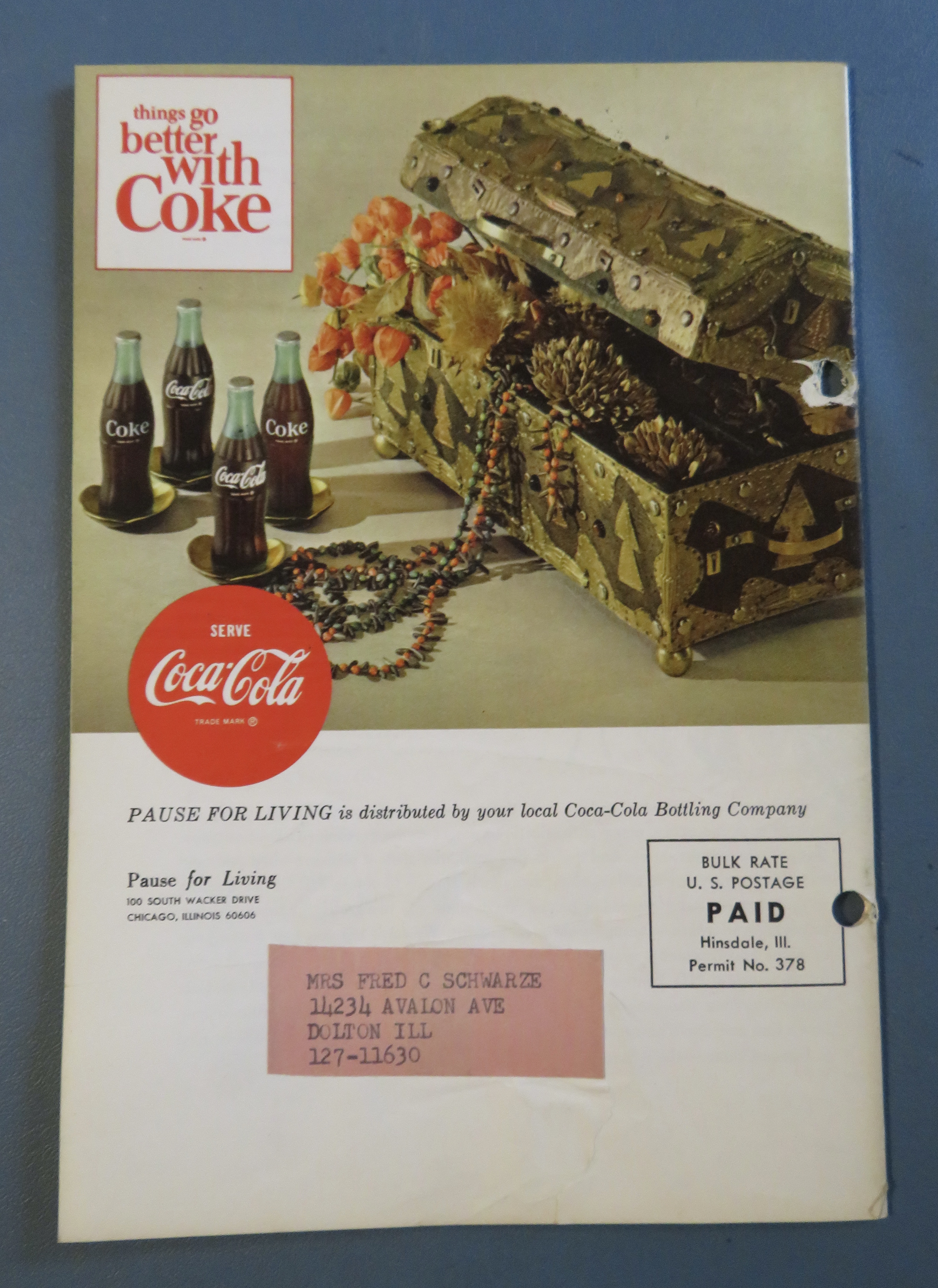 Pause For Living Magazine (Coke) Summer 1965
