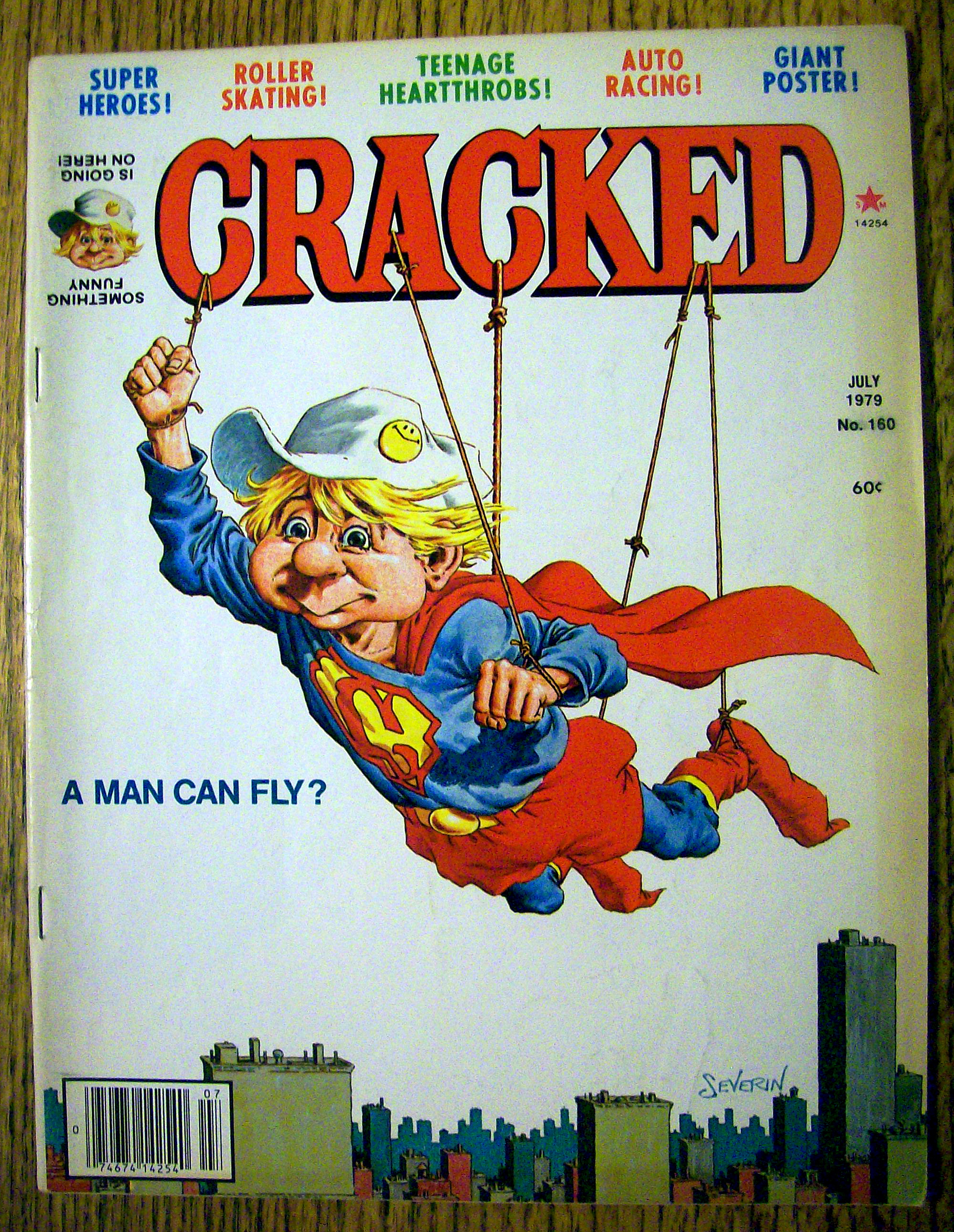Cracked Magazine #160 July 1979 Superman