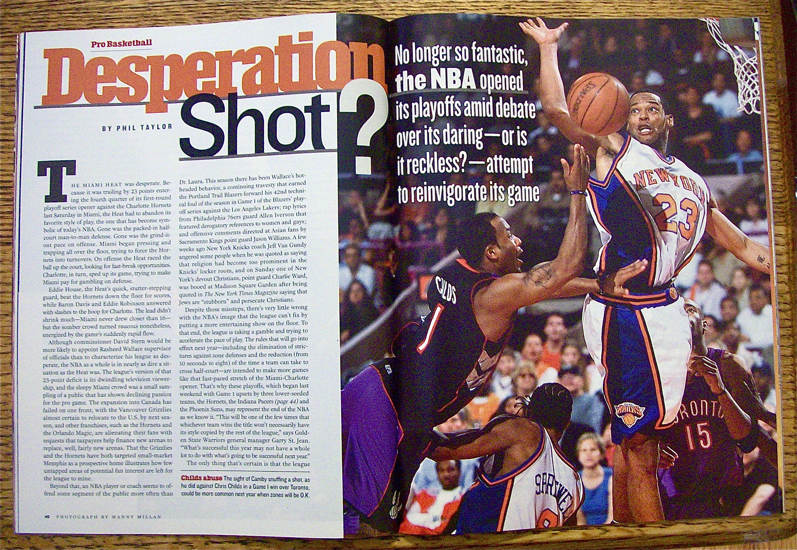 Sports Illustrated Magazine April 30, 2001 Matt Lawton