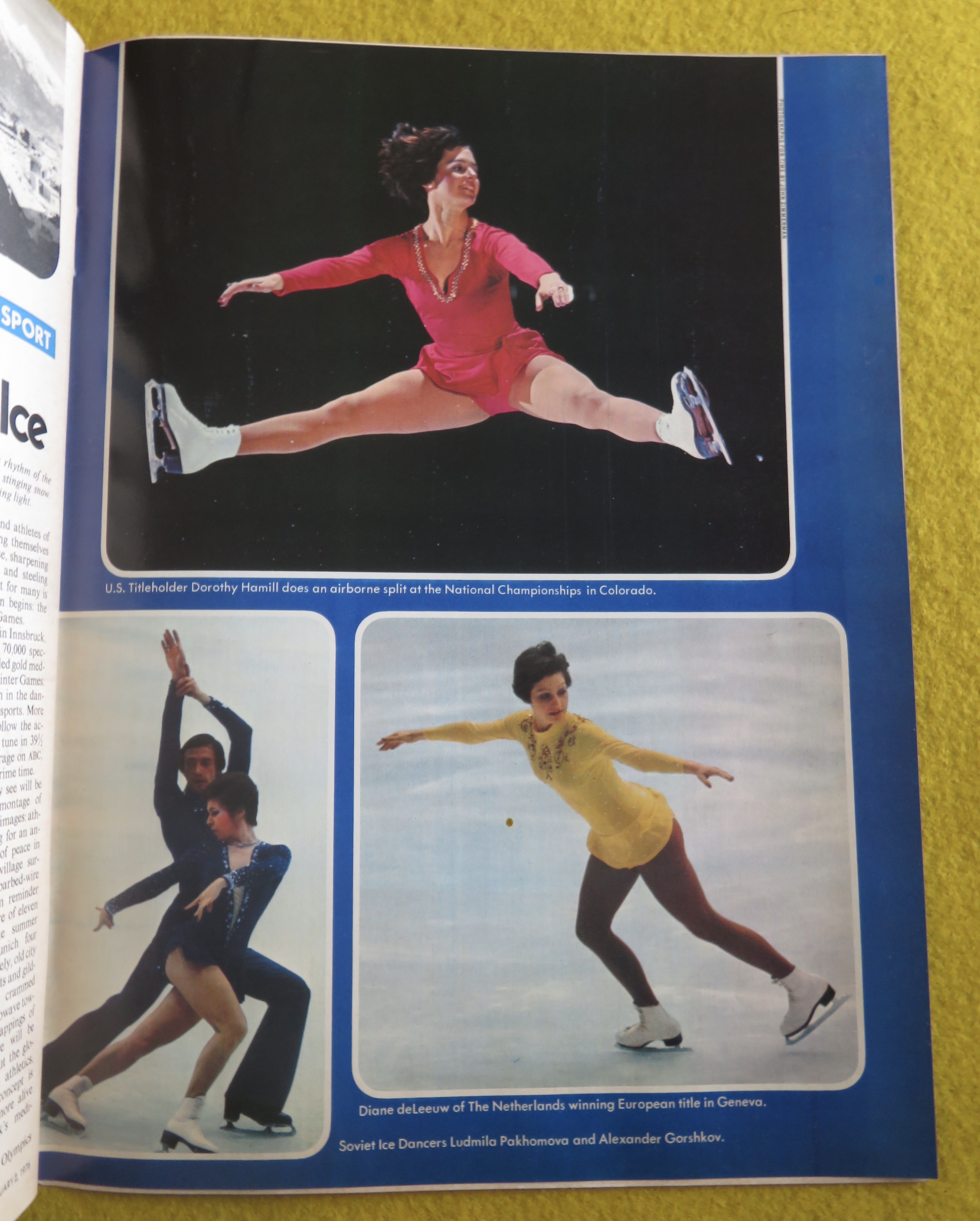 Time Magazine February 2, 1976 Skater Dorothy Hamill