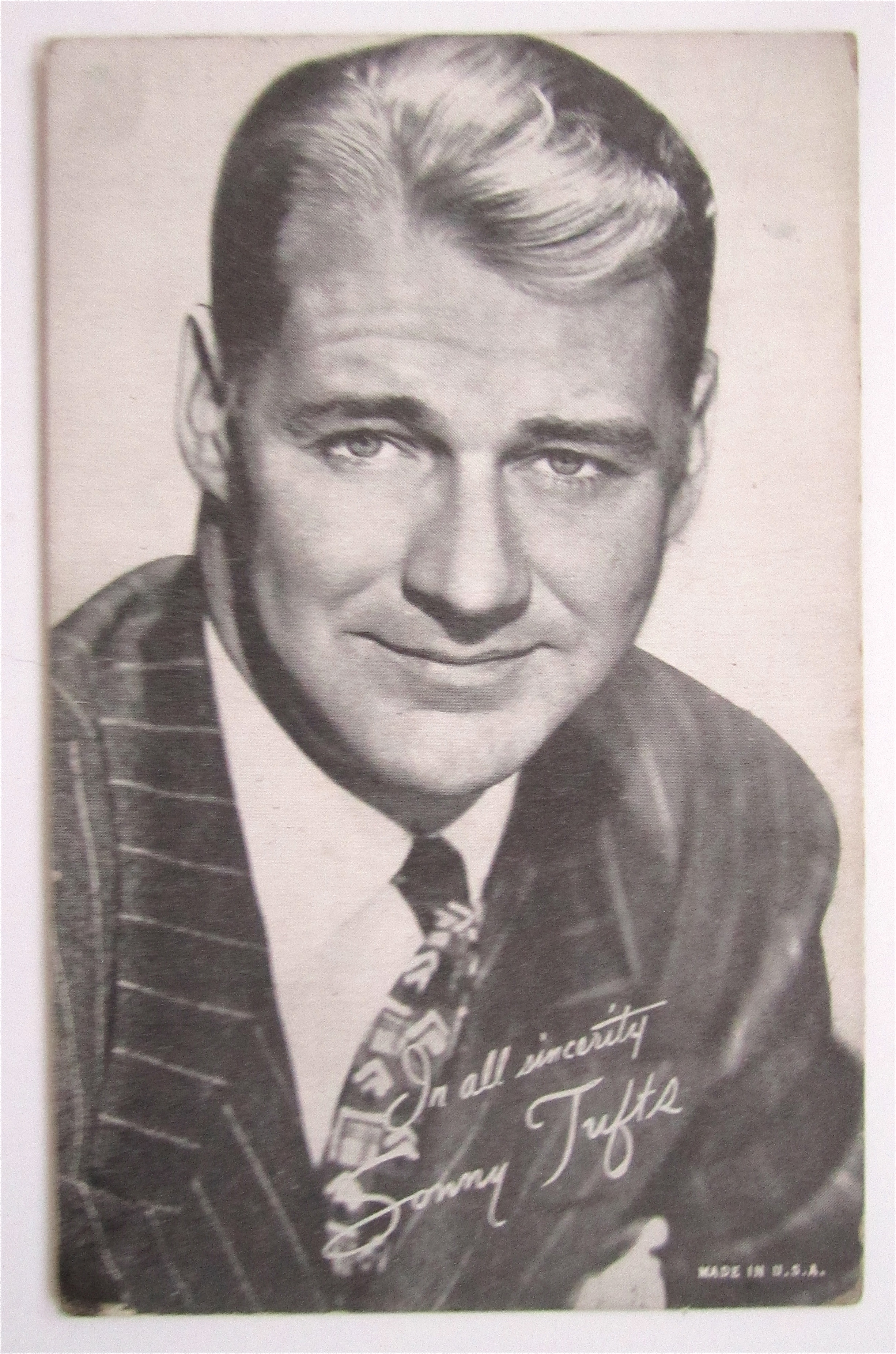 Sonny Tufts Postcard