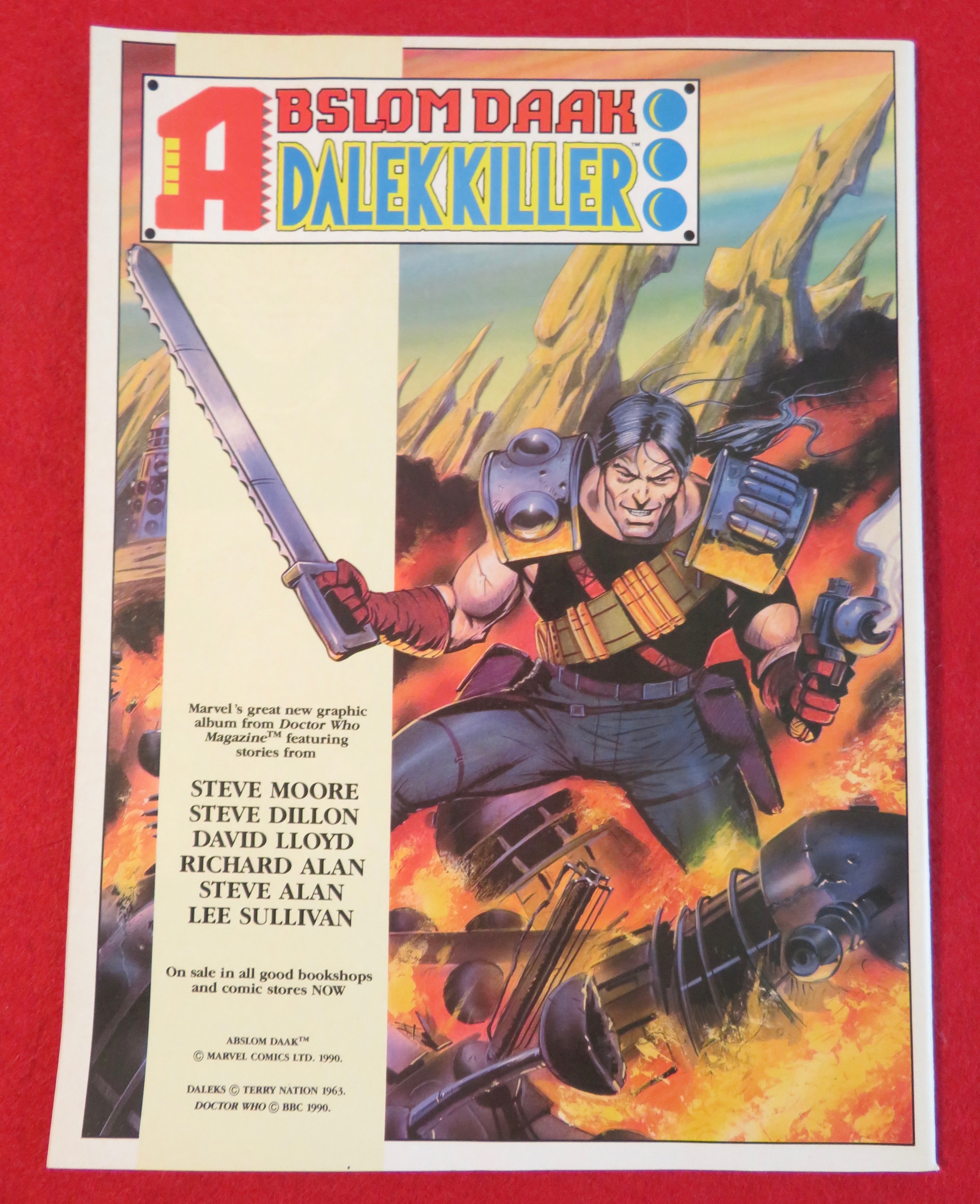 Doctor (Dr) Who Magazine November 1990