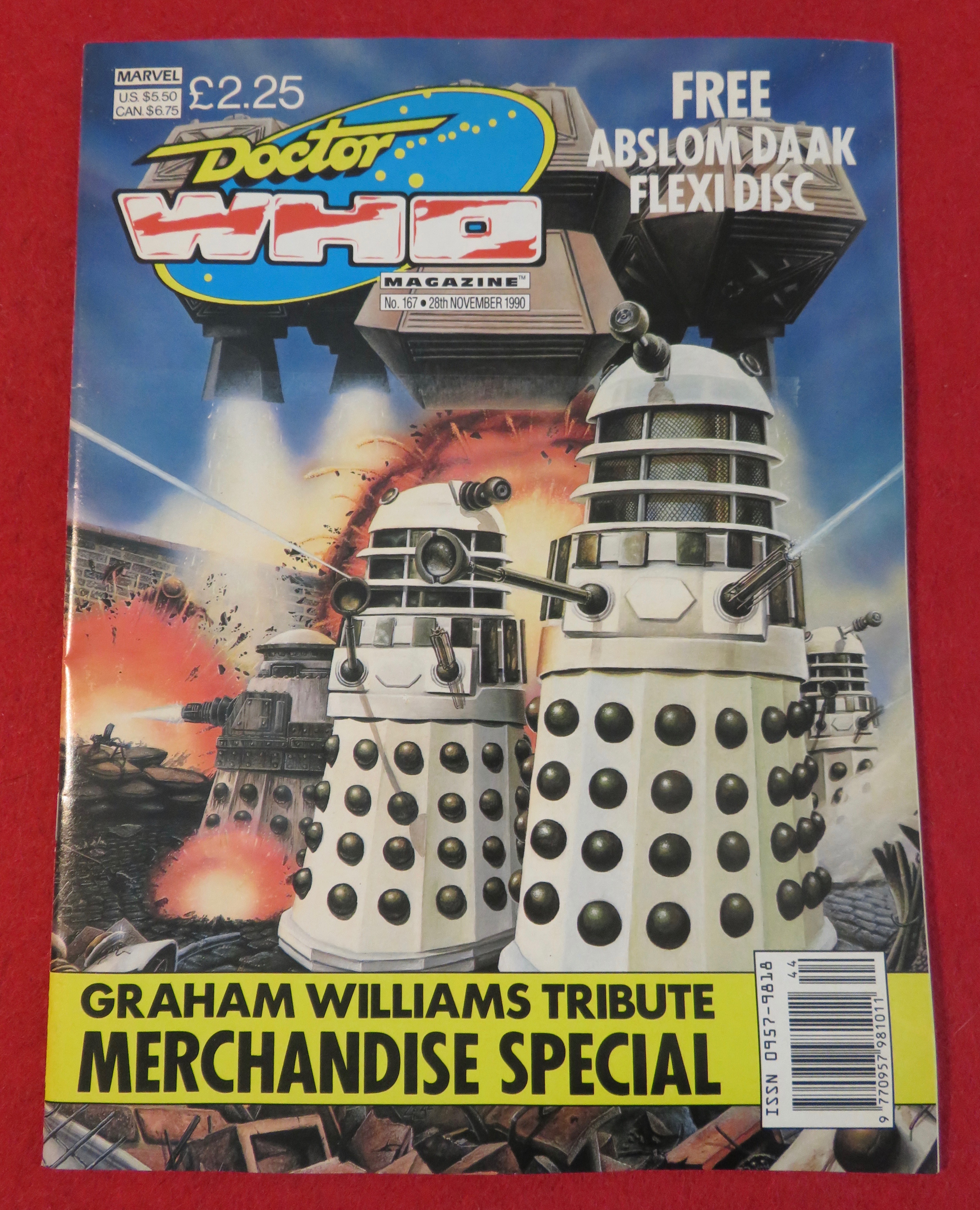 Doctor (Dr) Who Magazine November 1990