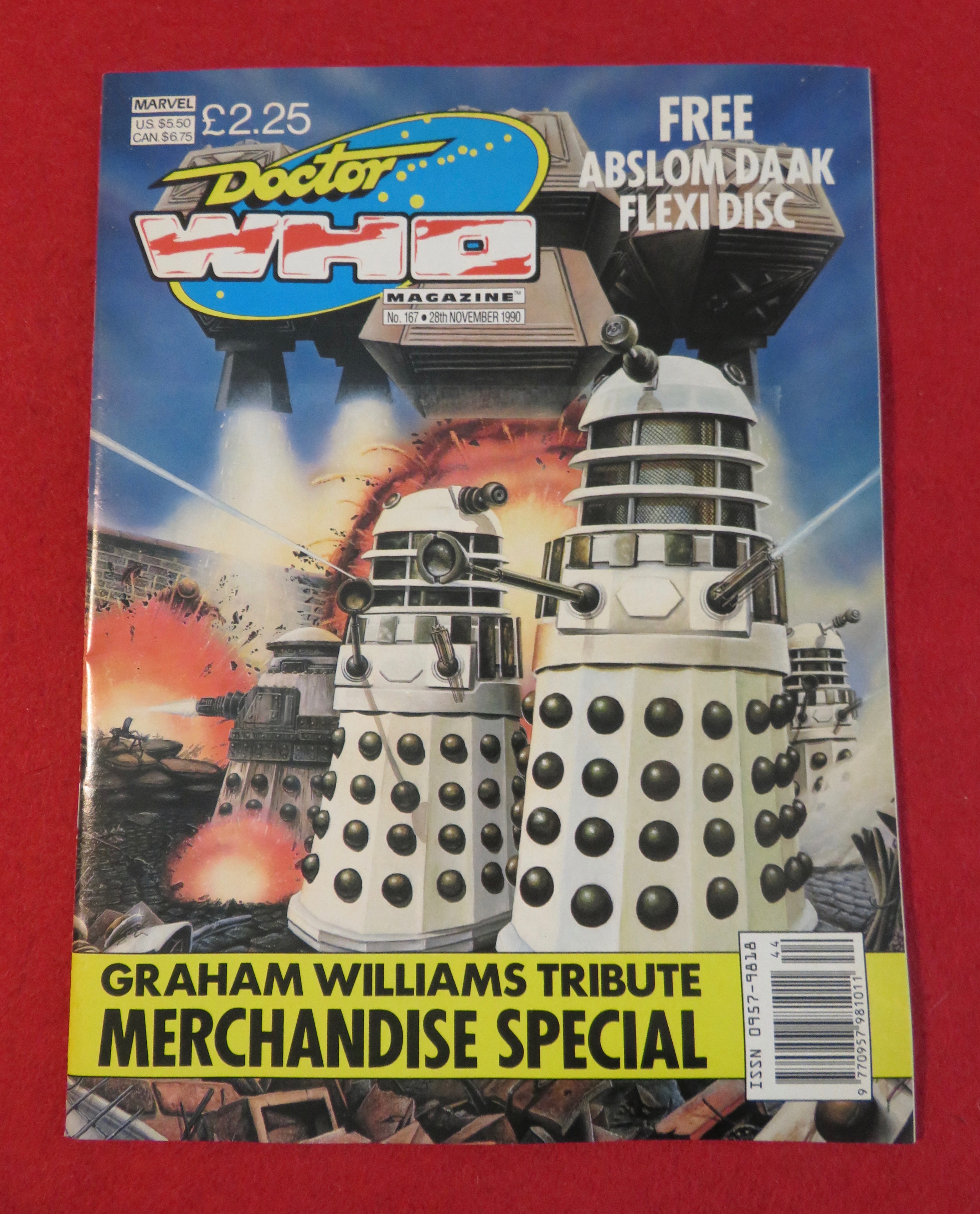 Doctor (Dr) Who Magazine November 1990