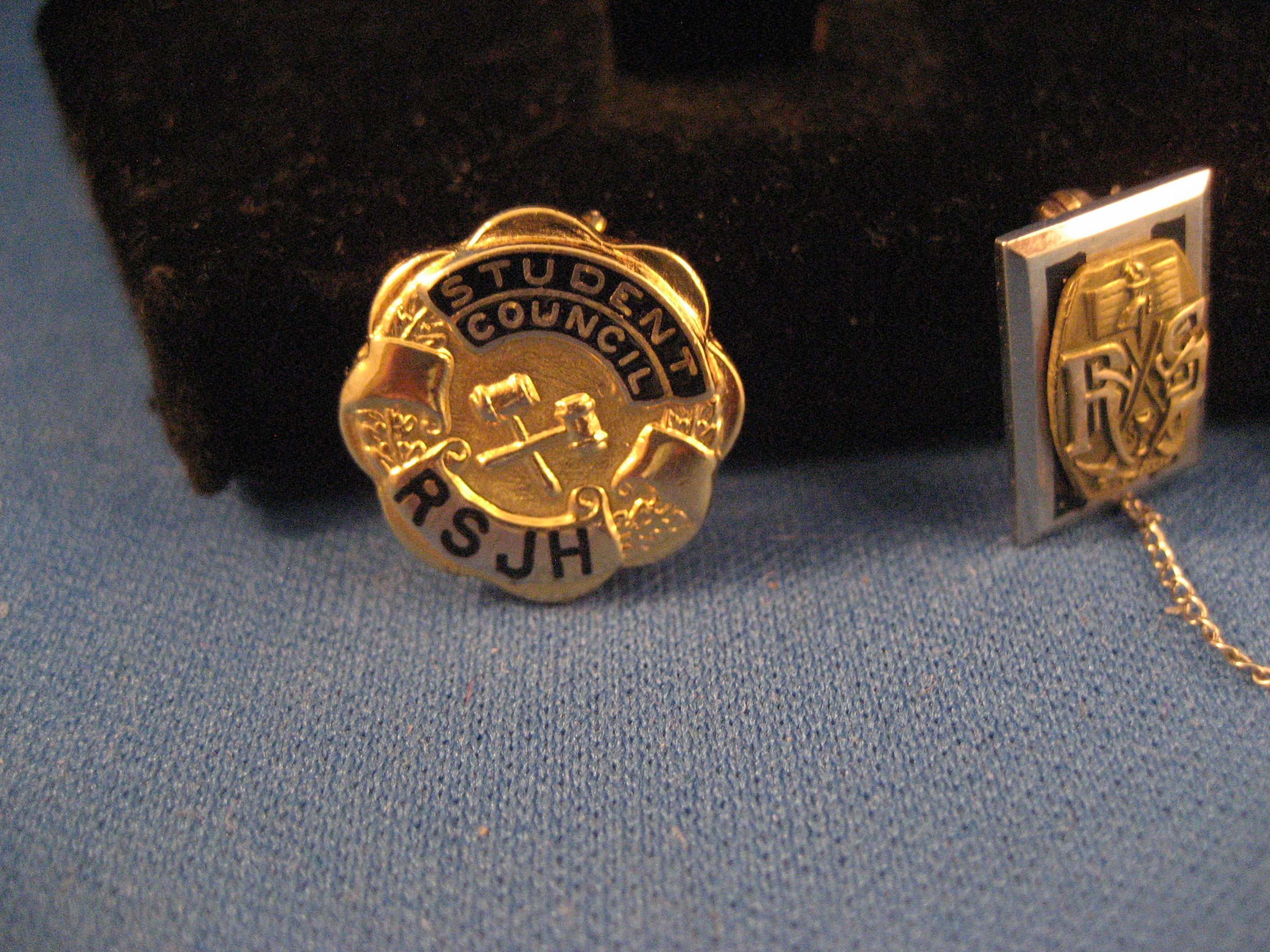 1934 Rock Springs High School Pin and Student Council Pins