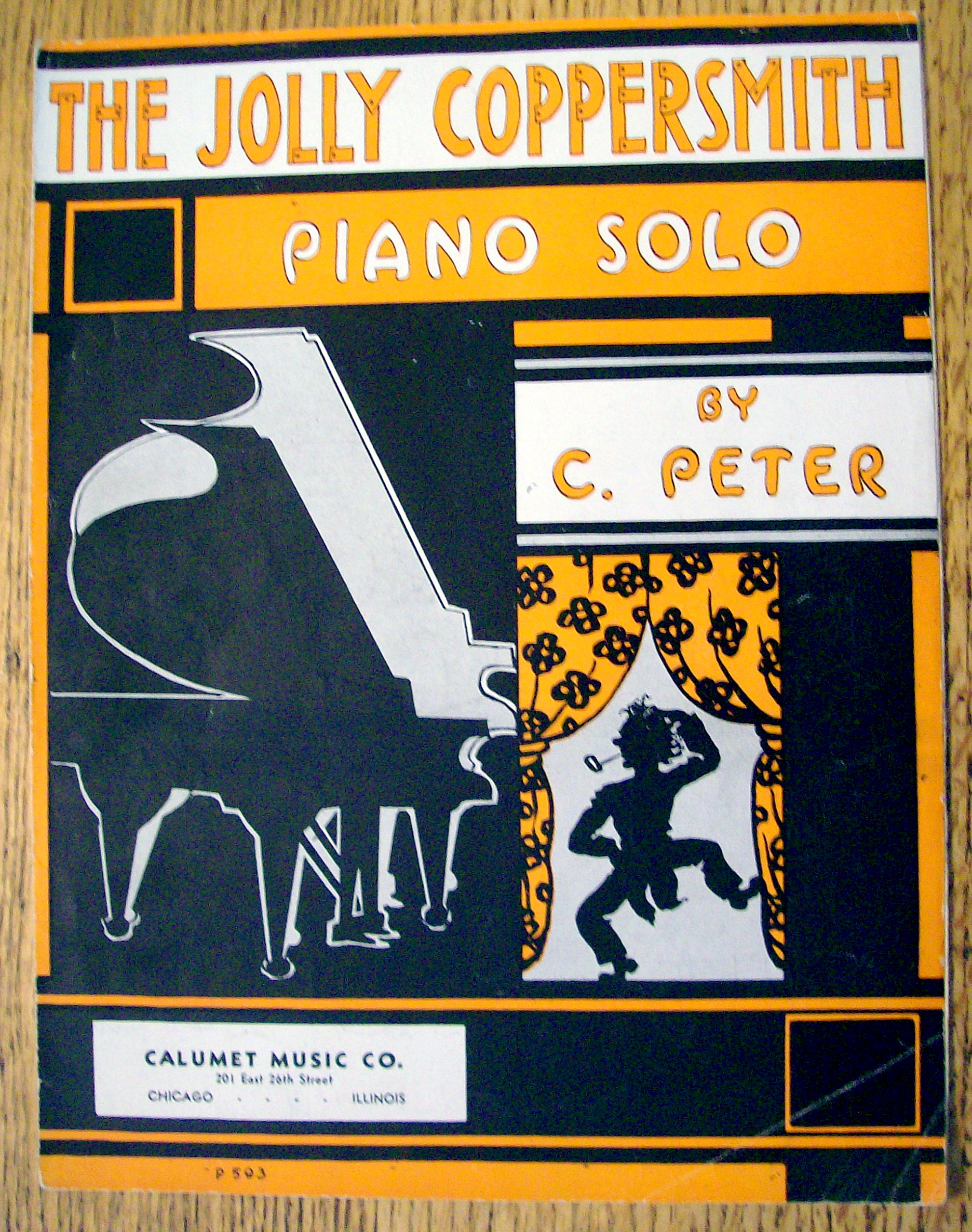 Sheet Music For 1936 The Jolly Coppersmith