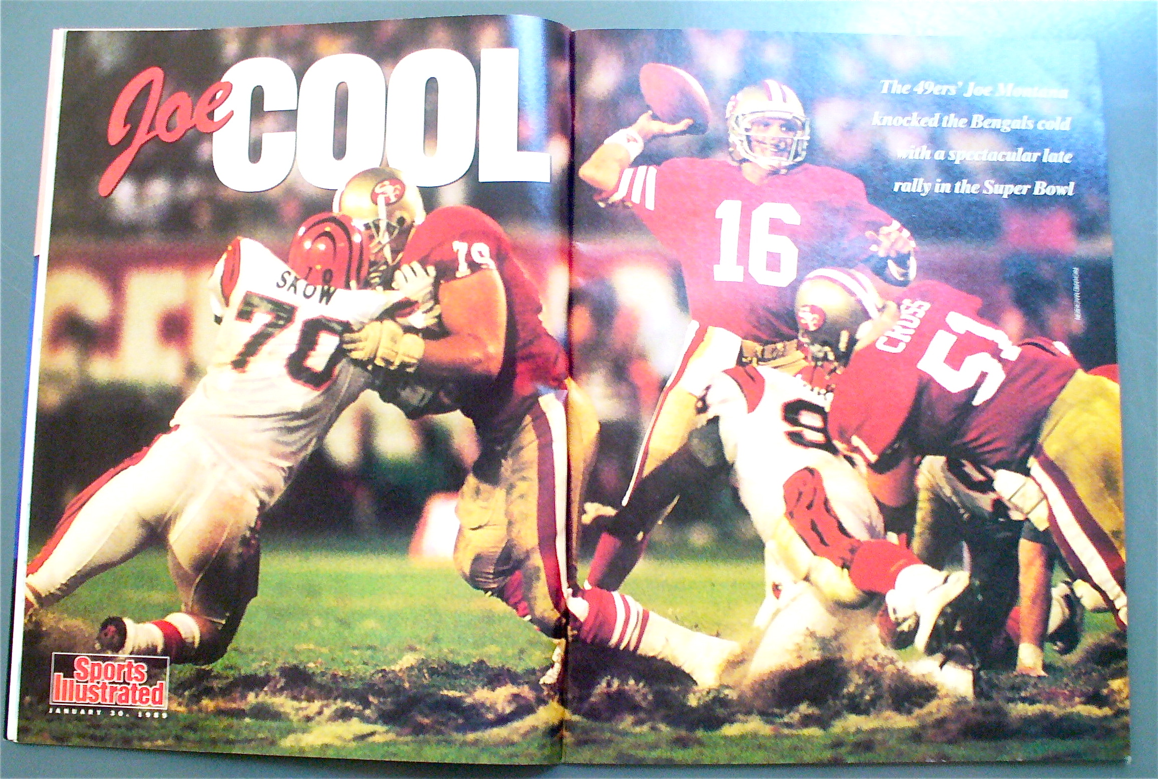 Sports Illustrated January 30, 1989 Jerry Rice
